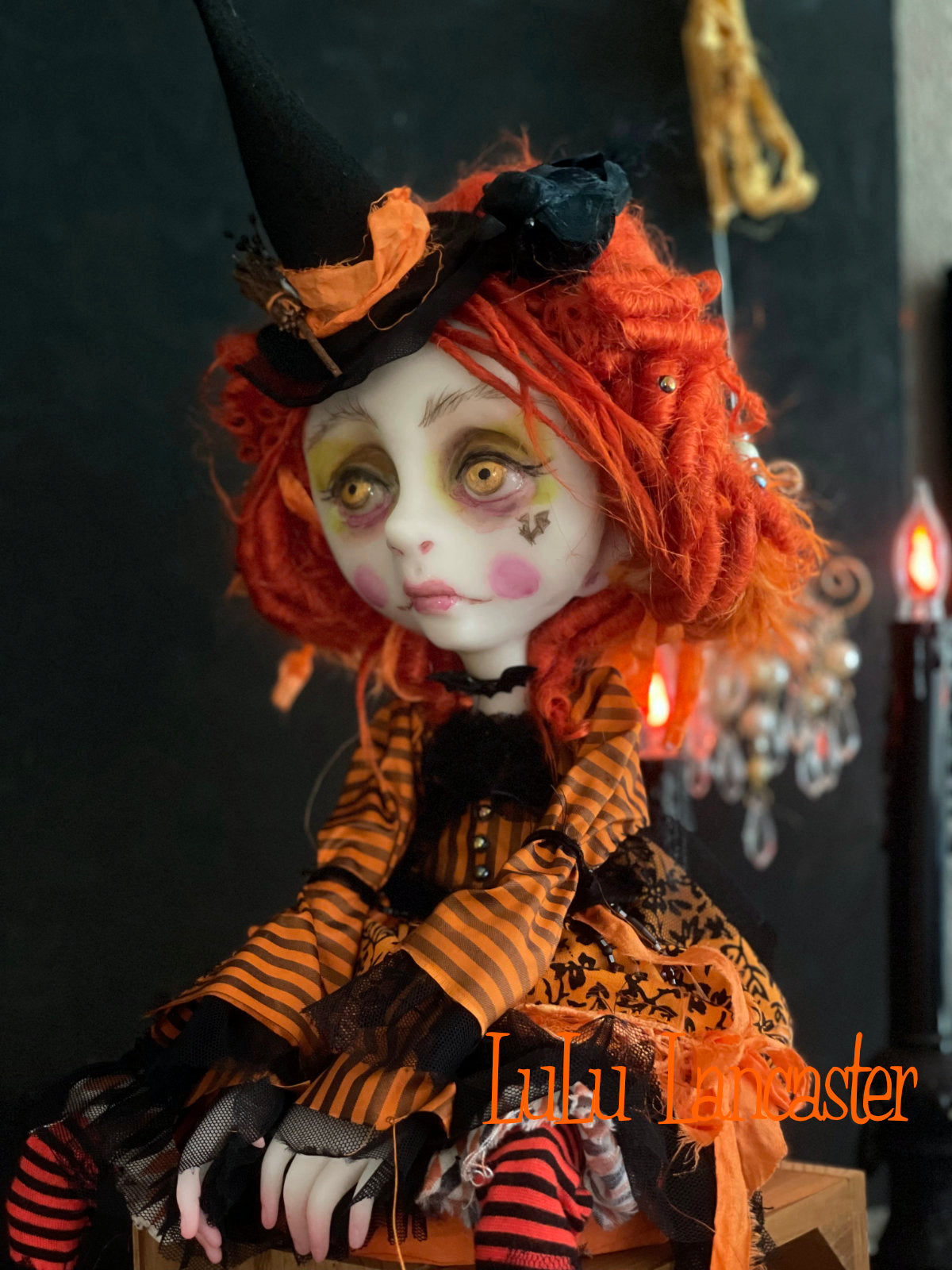 Bezzie Rococo Halloween Witch  Original LuLu Lancaster Art Dolls