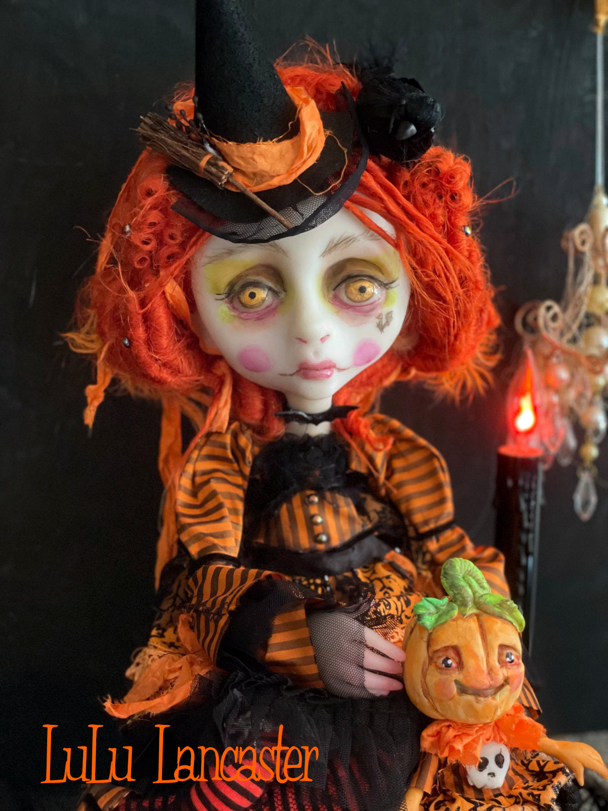 Bezzie Rococo Halloween Witch  Original LuLu Lancaster Art Dolls