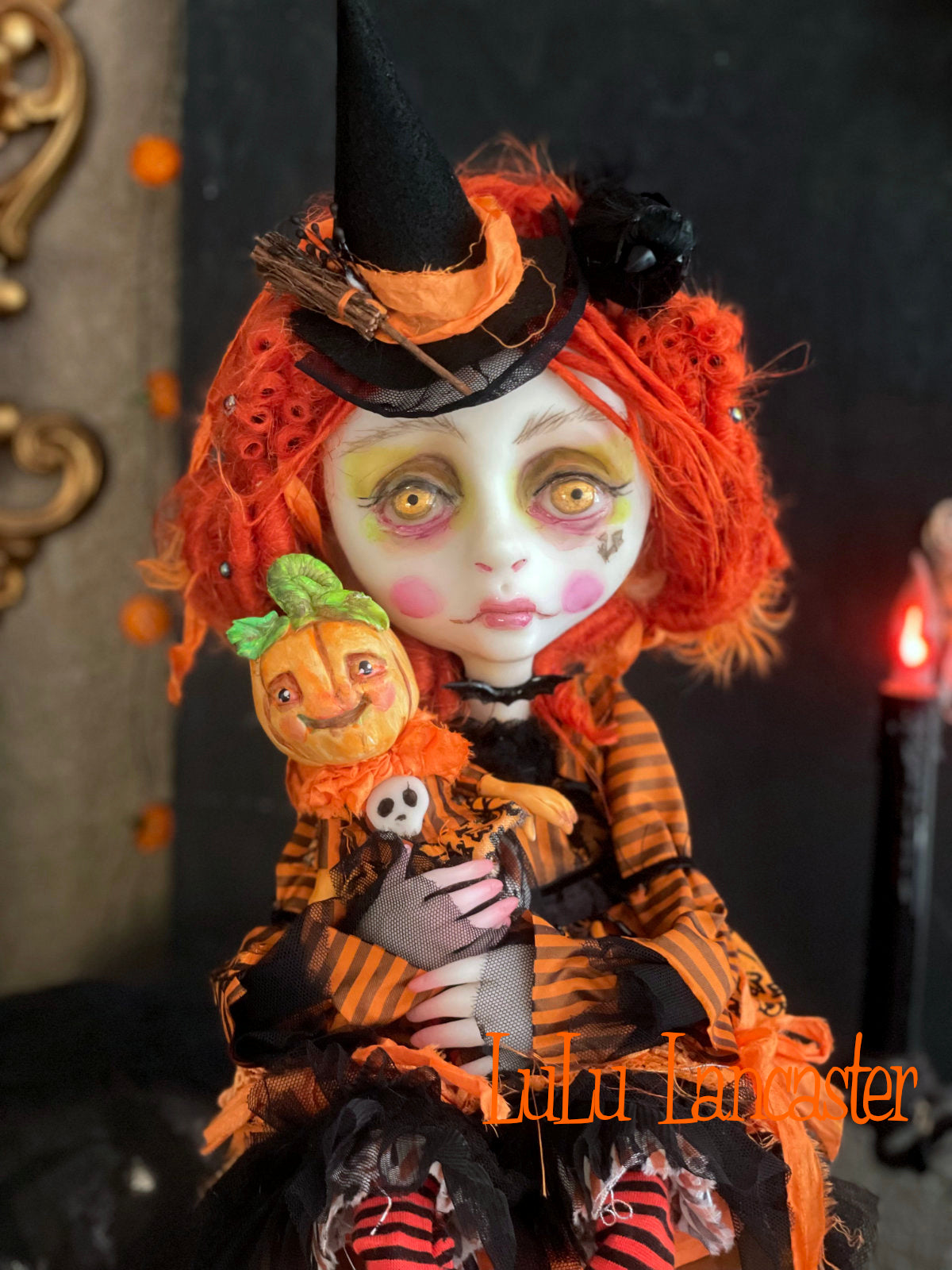 Bezzie Rococo Halloween Witch  Original LuLu Lancaster Art Dolls