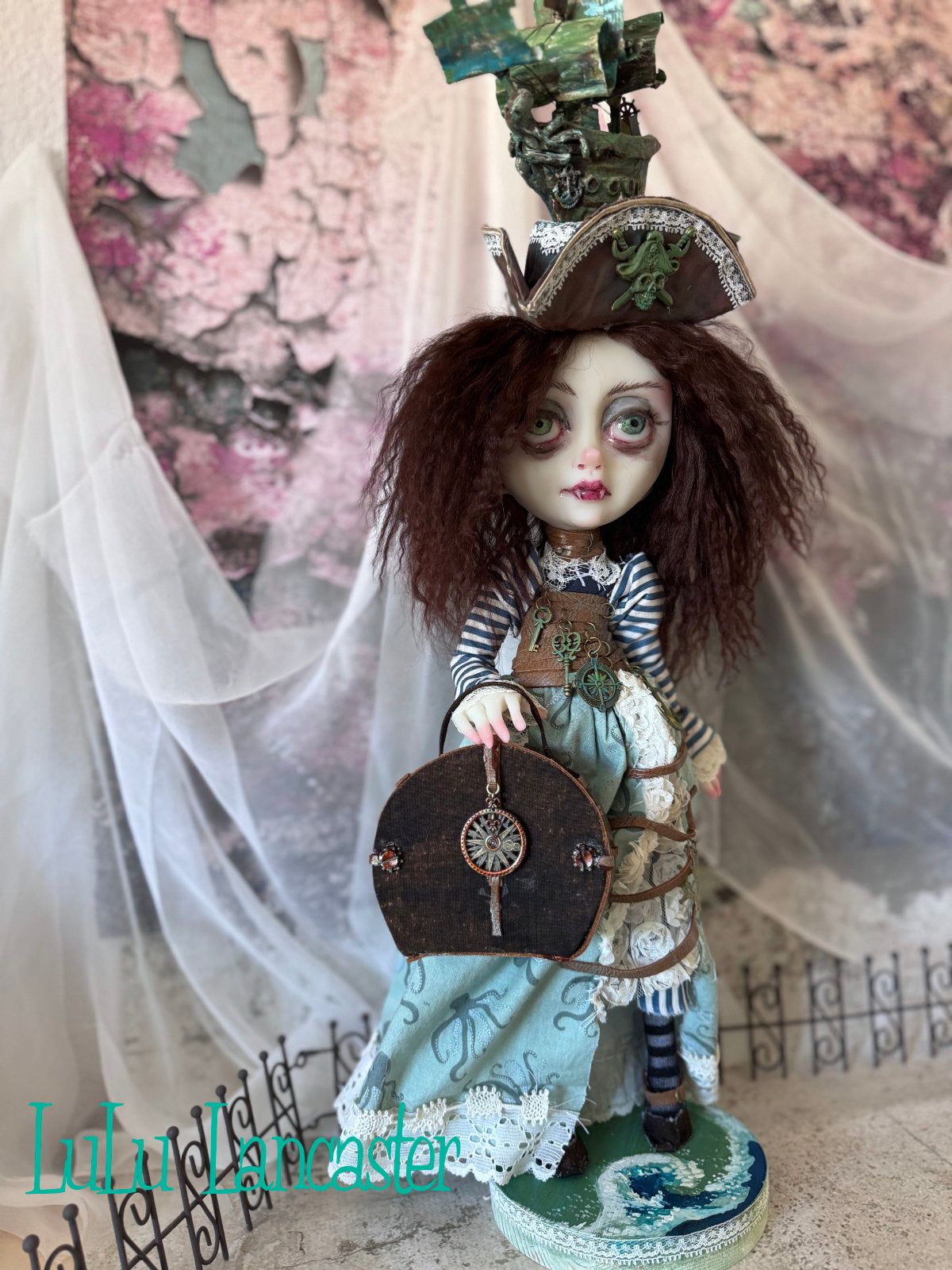 Briar of Boggy Bay Steampunk Vampire Original LuLu Lancaster Art Doll