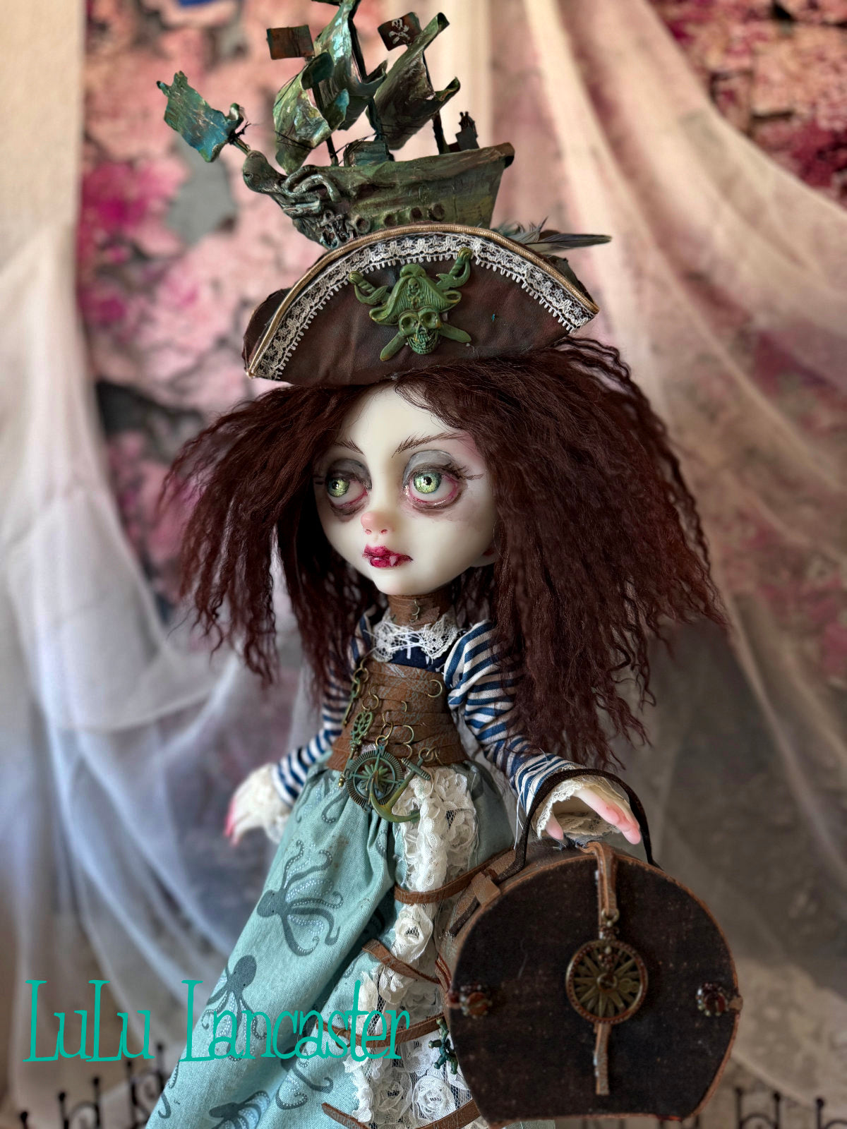 Briar of Boggy Bay Steampunk Vampire Original LuLu Lancaster Art Doll