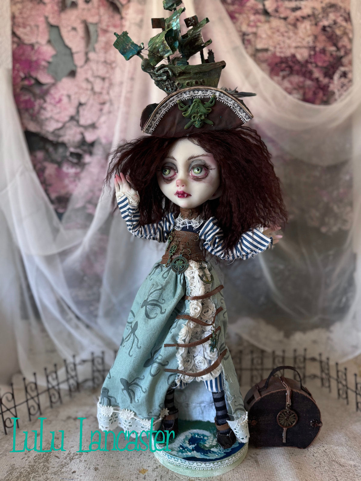 Briar of Boggy Bay Steampunk Vampire Original LuLu Lancaster Art Doll