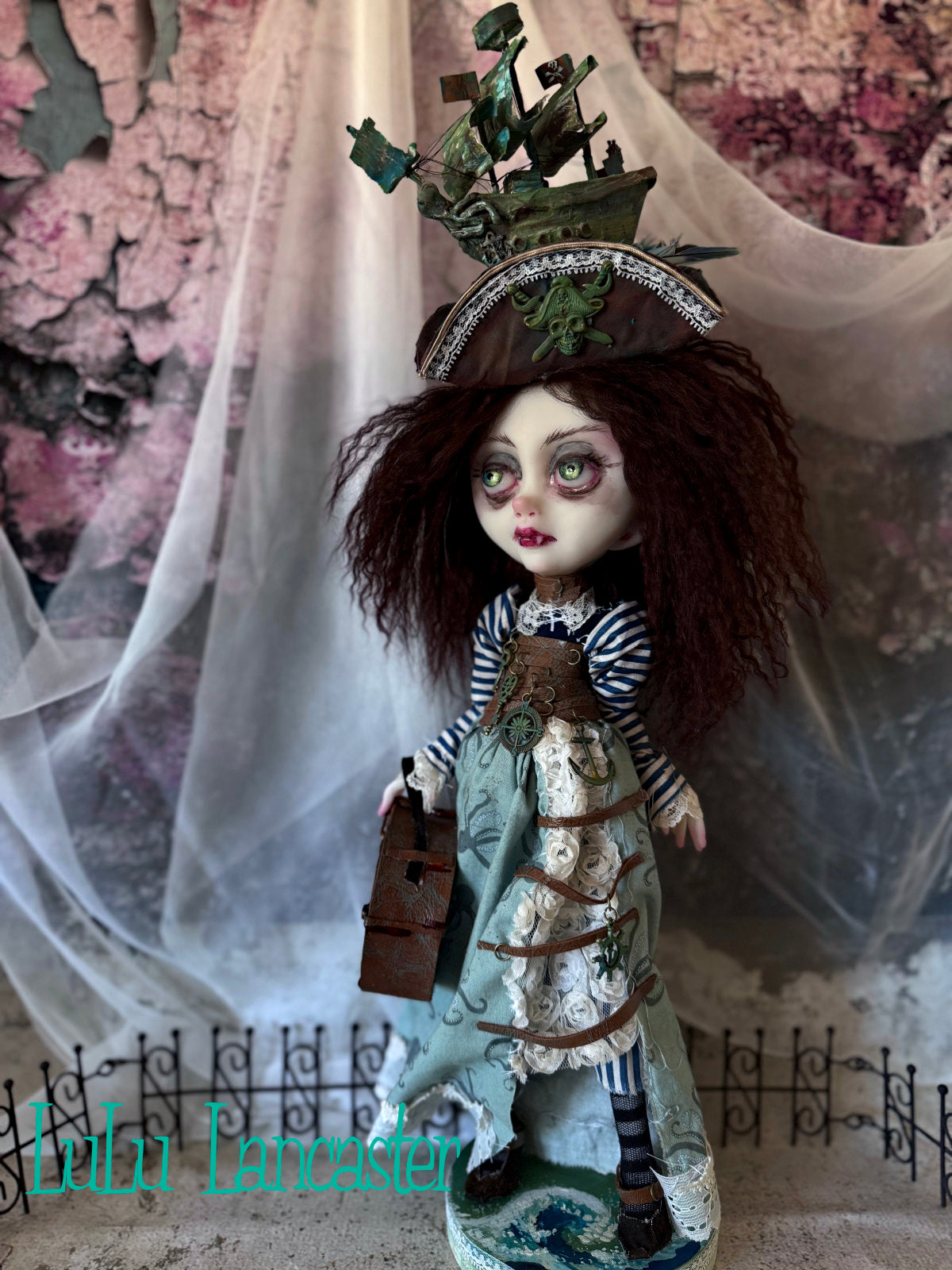 Briar of Boggy Bay Steampunk Vampire Original LuLu Lancaster Art Doll
