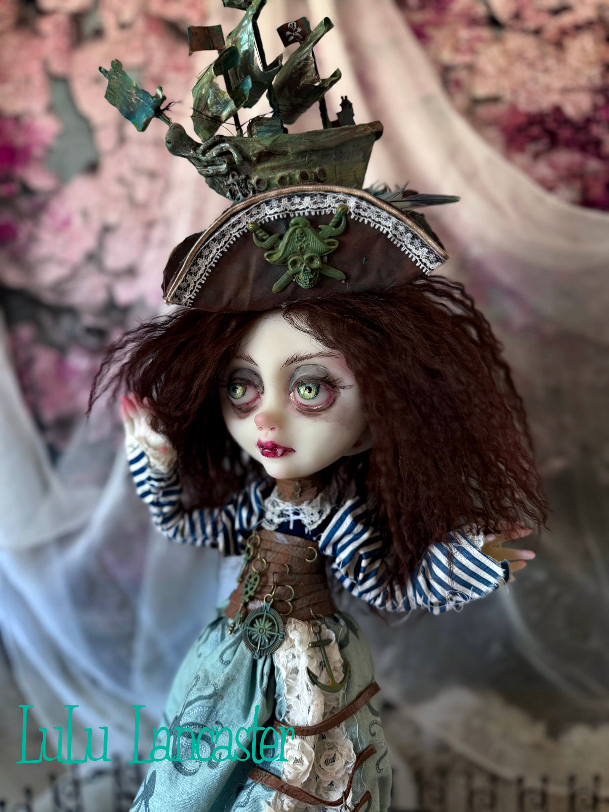 Briar of Boggy Bay Steampunk Vampire Original LuLu Lancaster Art Doll