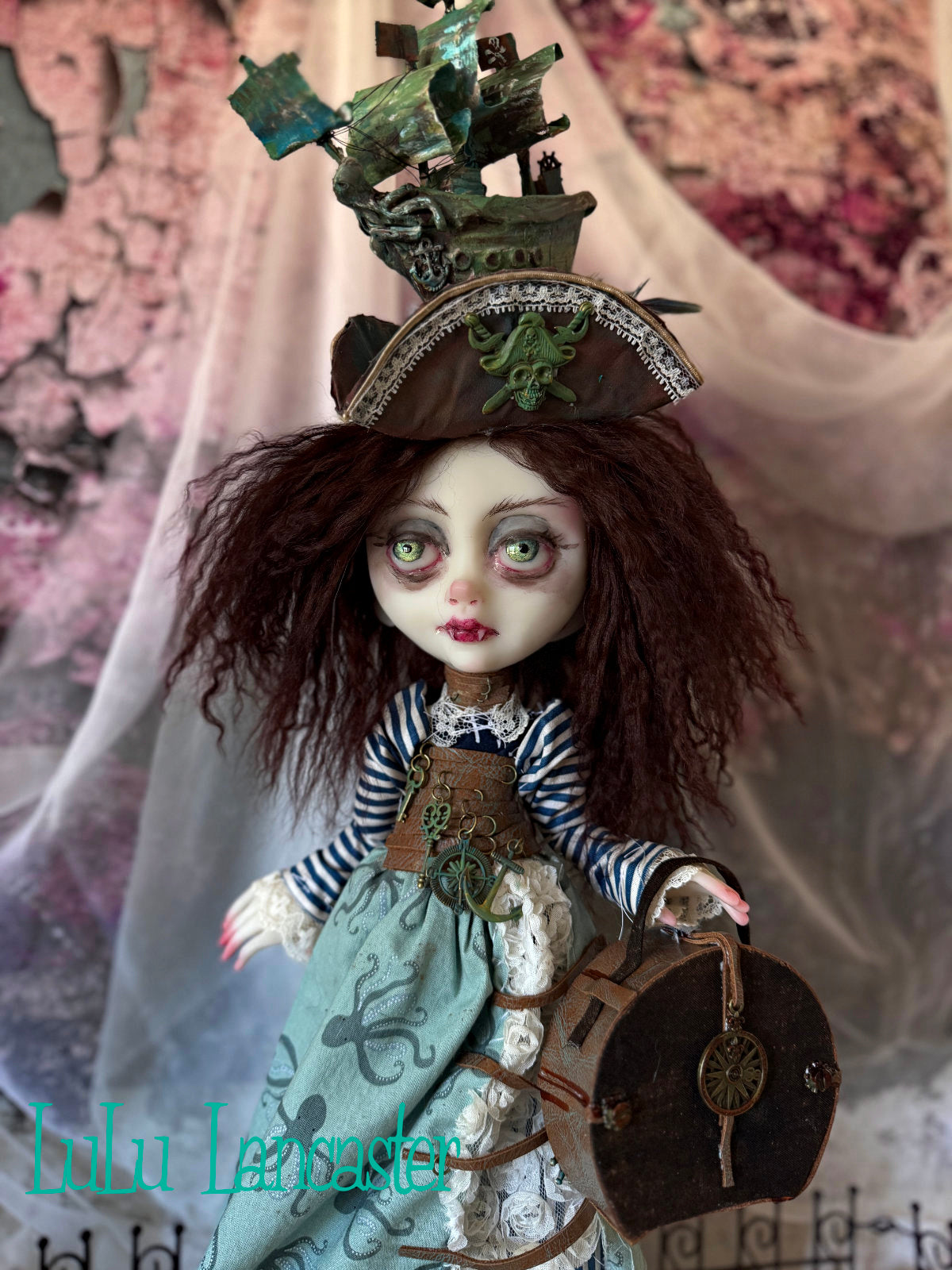Briar of Boggy Bay Steampunk Vampire Original LuLu Lancaster Art Doll
