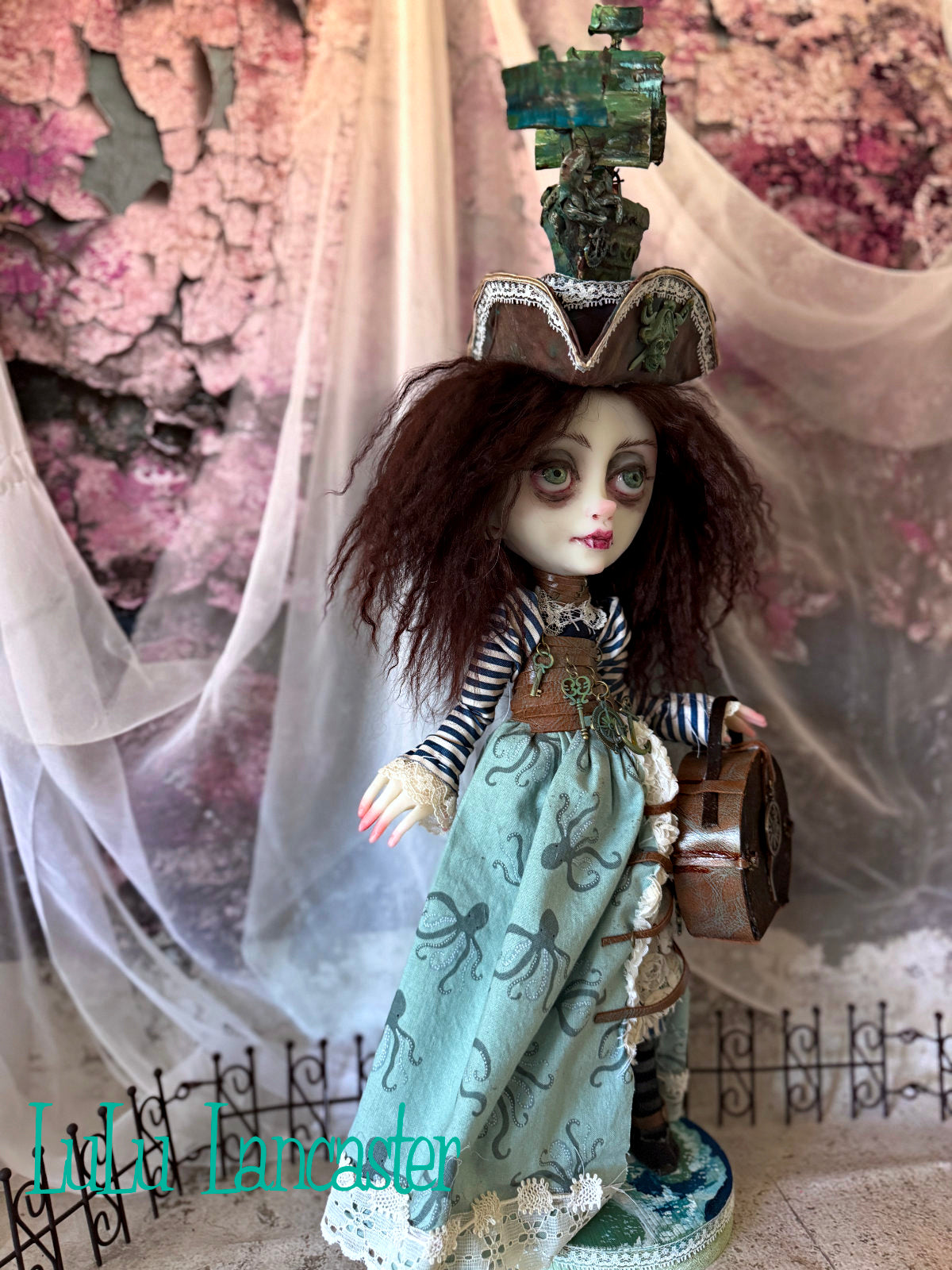 Briar of Boggy Bay Steampunk Vampire Original LuLu Lancaster Art Doll