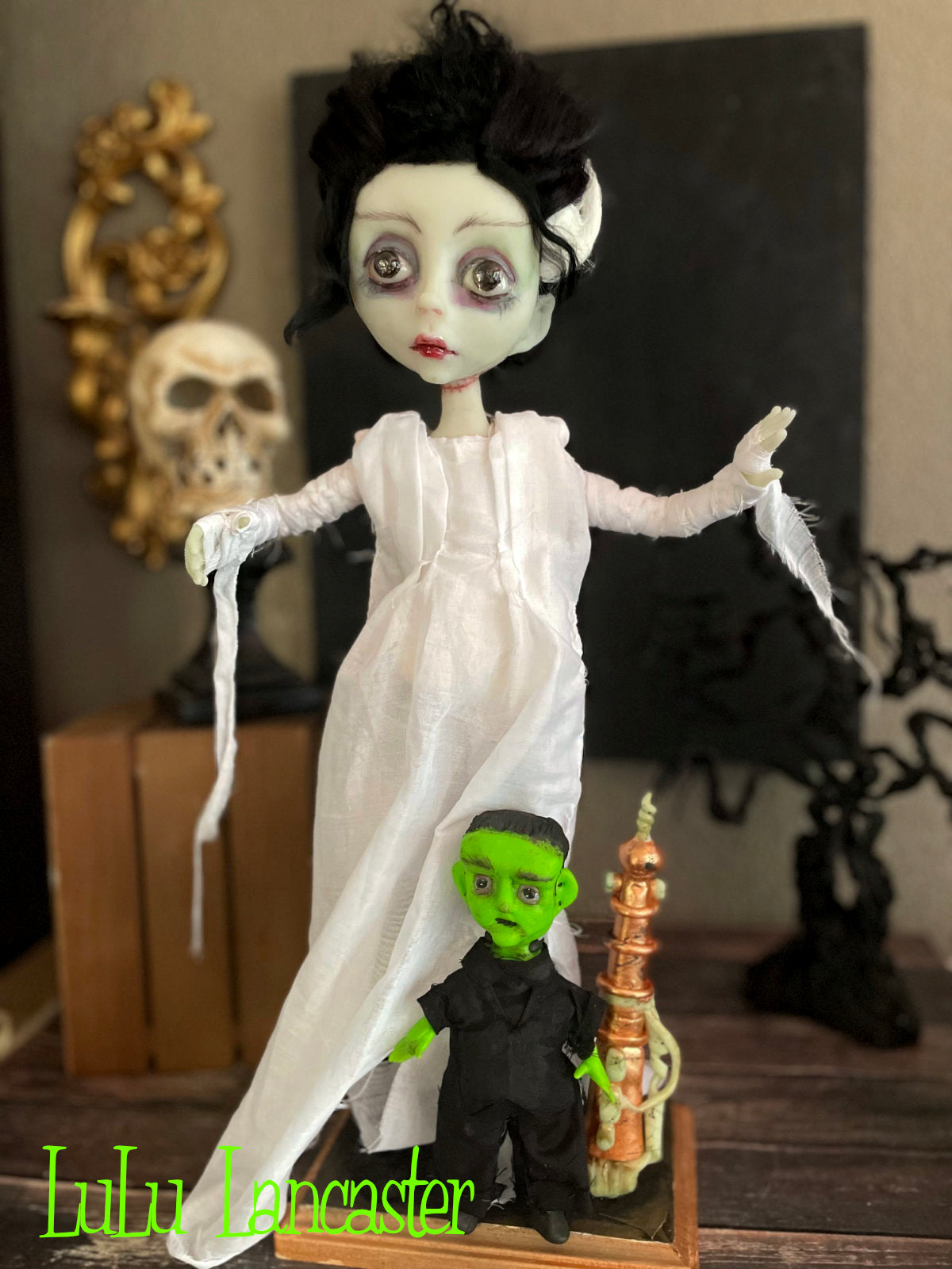 The Bride Original LuLu Lancaster Halloween Art Doll
