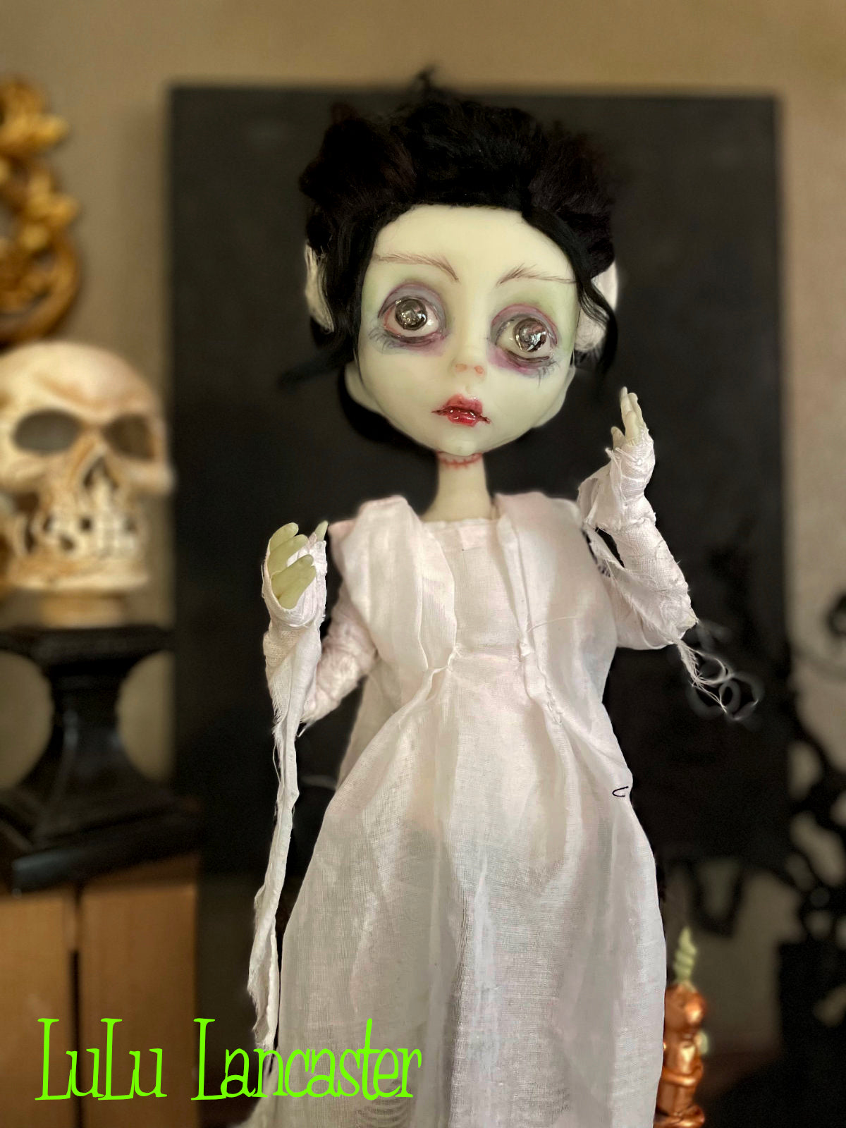 The Bride Original LuLu Lancaster Halloween Art Doll
