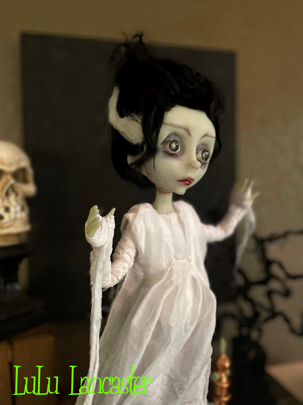 The Bride Original LuLu Lancaster Halloween Art Doll