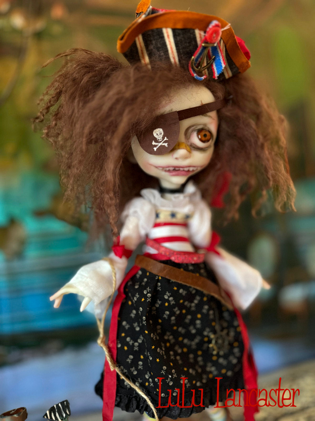Buella the Buccaneer  ~Original LuLu Lancaster Art Doll