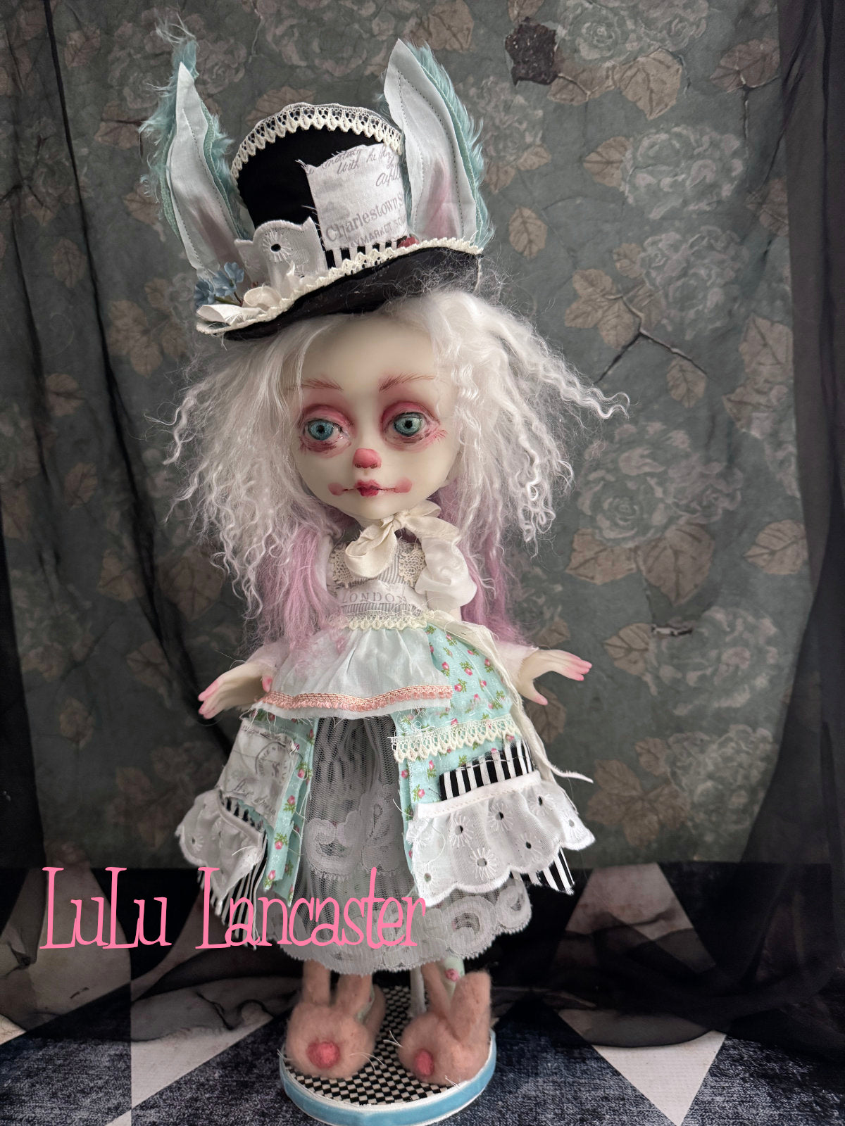 Bunny Alice Original LuLu Lancaster Art Doll
