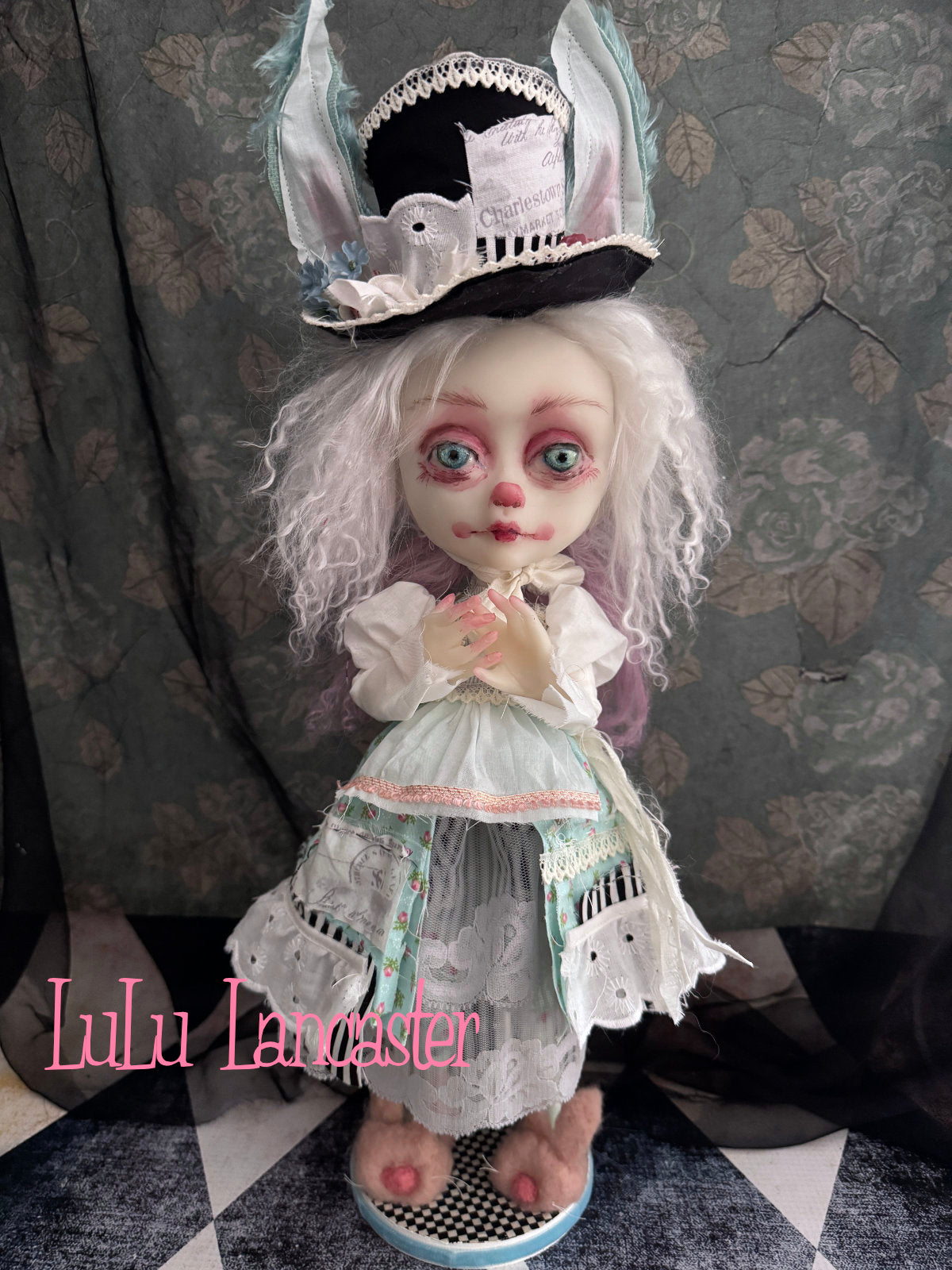 Bunny Alice Original LuLu Lancaster Art Doll