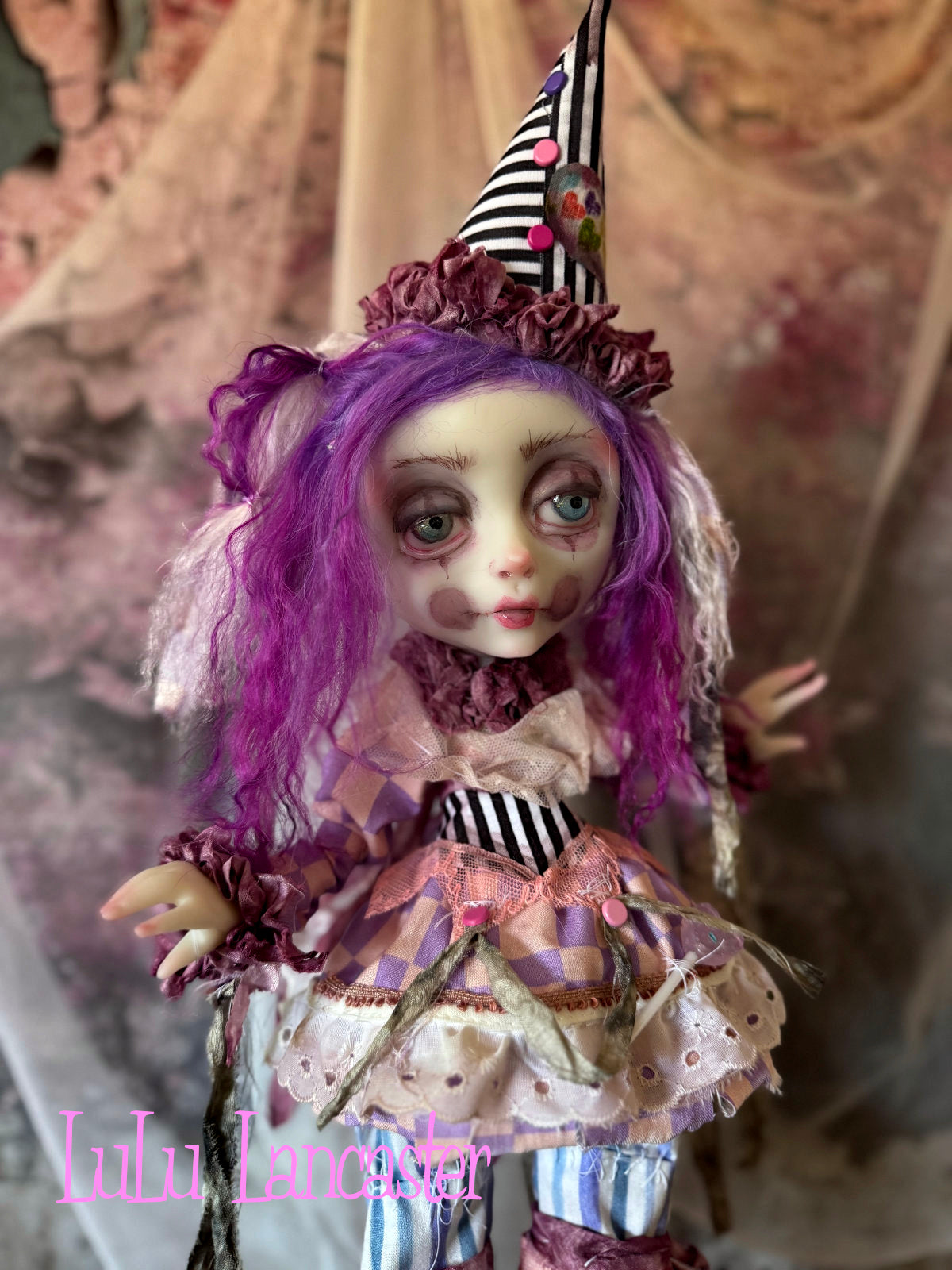 Calliope Poupee the Clown Original LuLu Lancaster Art Doll