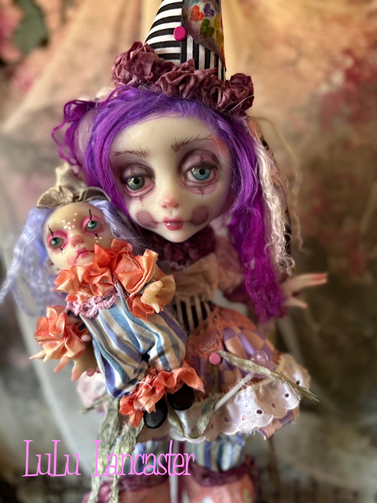 Calliope Poupee the Clown Original LuLu Lancaster Art Doll