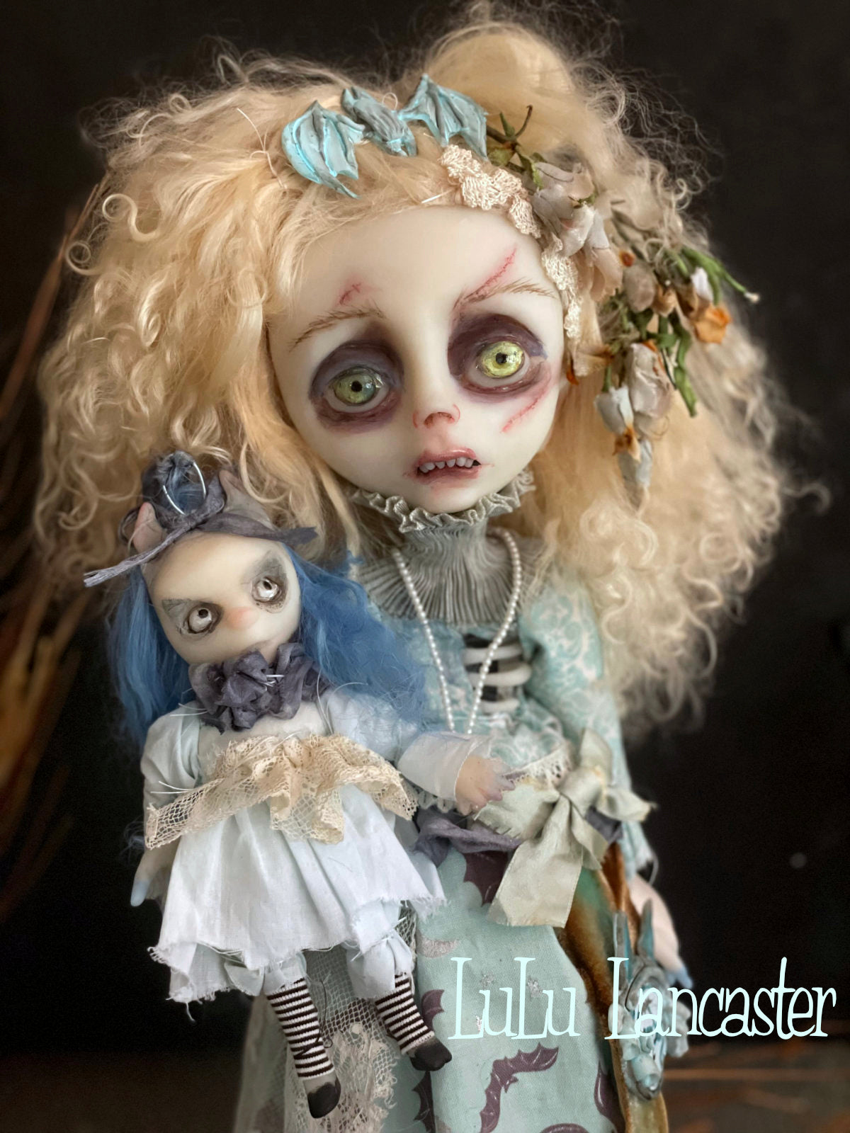 Camden the Corpse Original LuLu Lancaster Halloween Art Doll