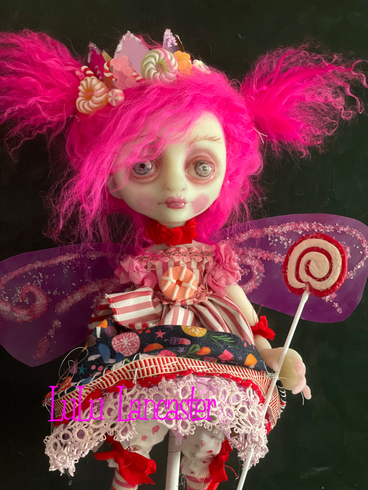 CandyLand Fairy LuLu's Holiday Original LuLu Lancaster Art Doll