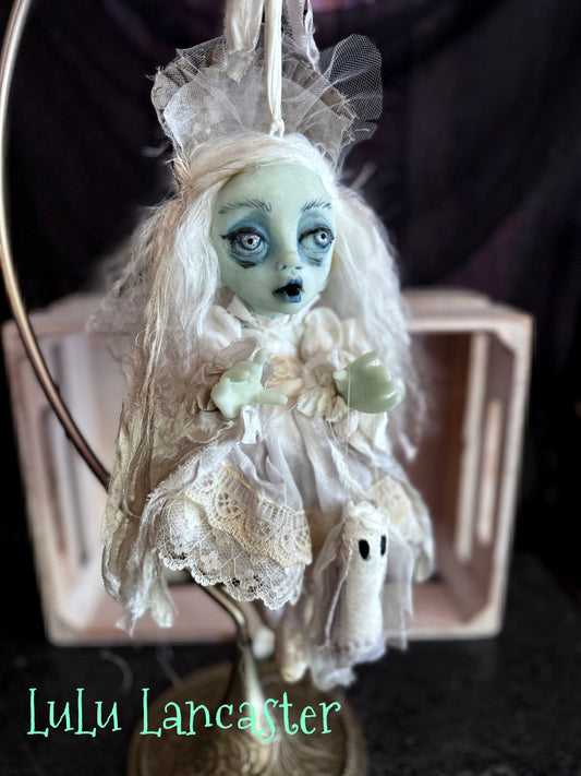 Cassie Mini Glow Ghostie Halloween Original LuLu Lancaster Art Dolls