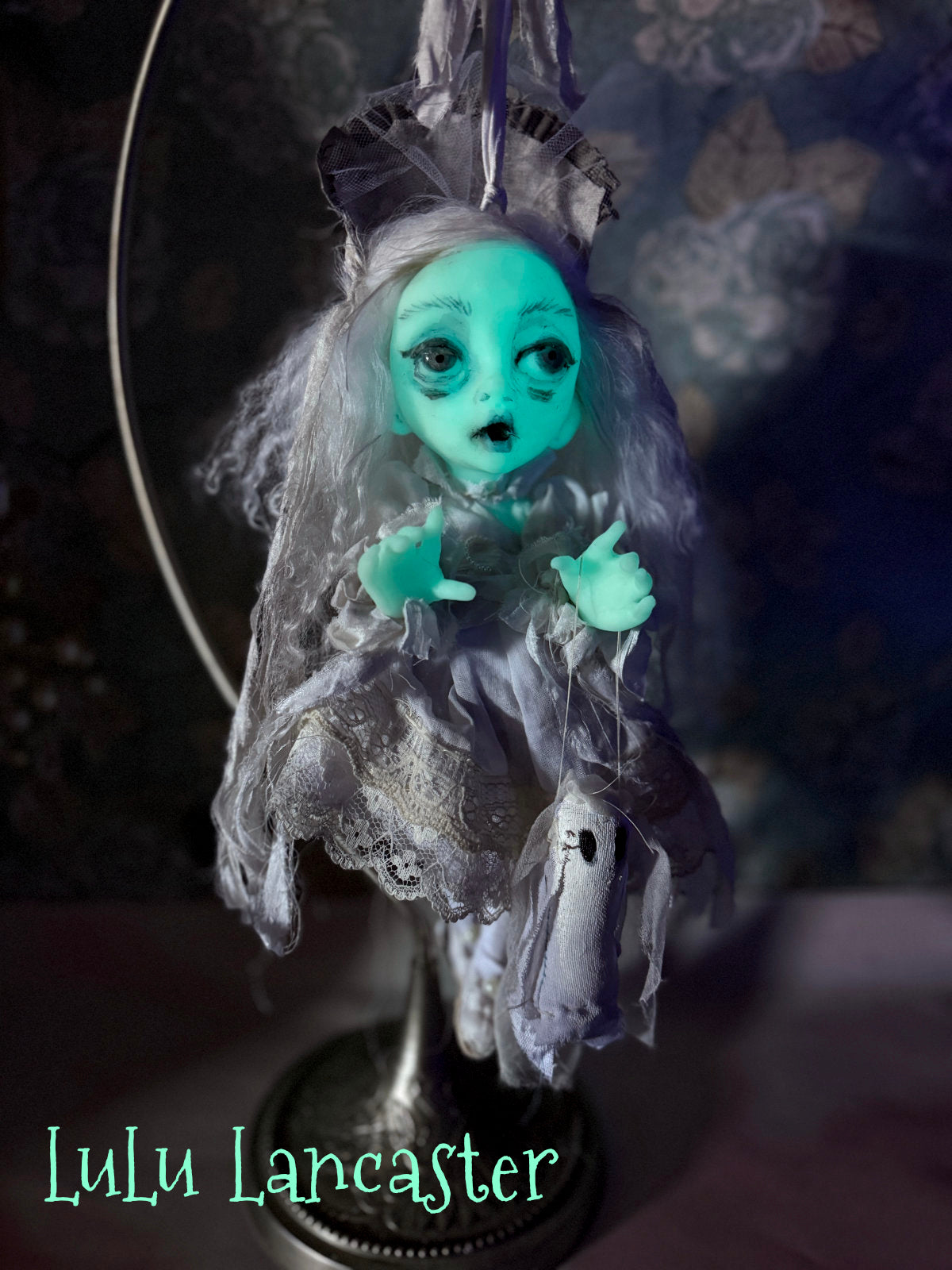 Cassie Mini Glow Ghostie Halloween Original LuLu Lancaster Art Dolls