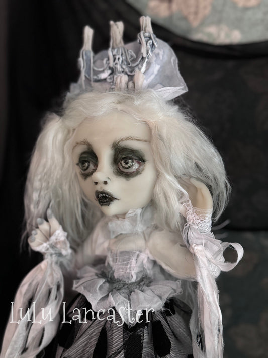 Chandra the Ghost Halloween Original LuLu Lancaster Art Dolls