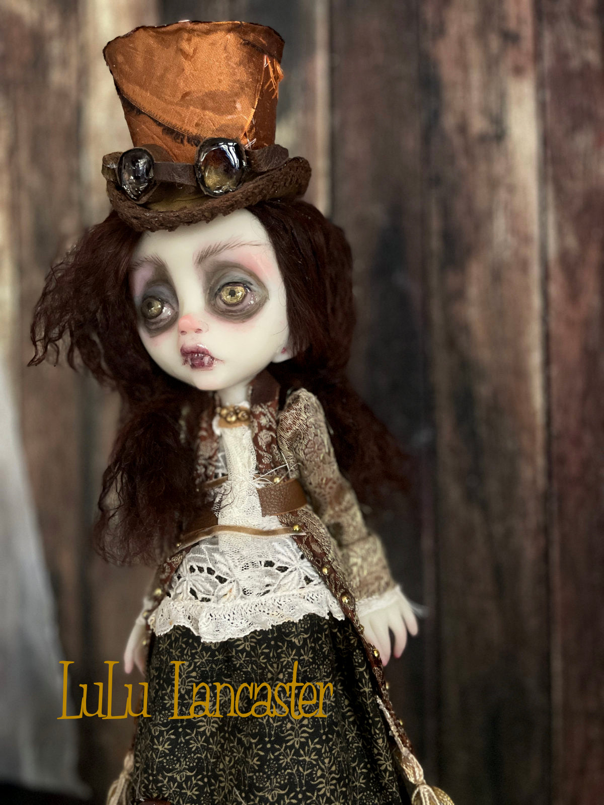 Cheyanne Constant the Steampunk Vampire Original LuLu Lancaster Art Doll