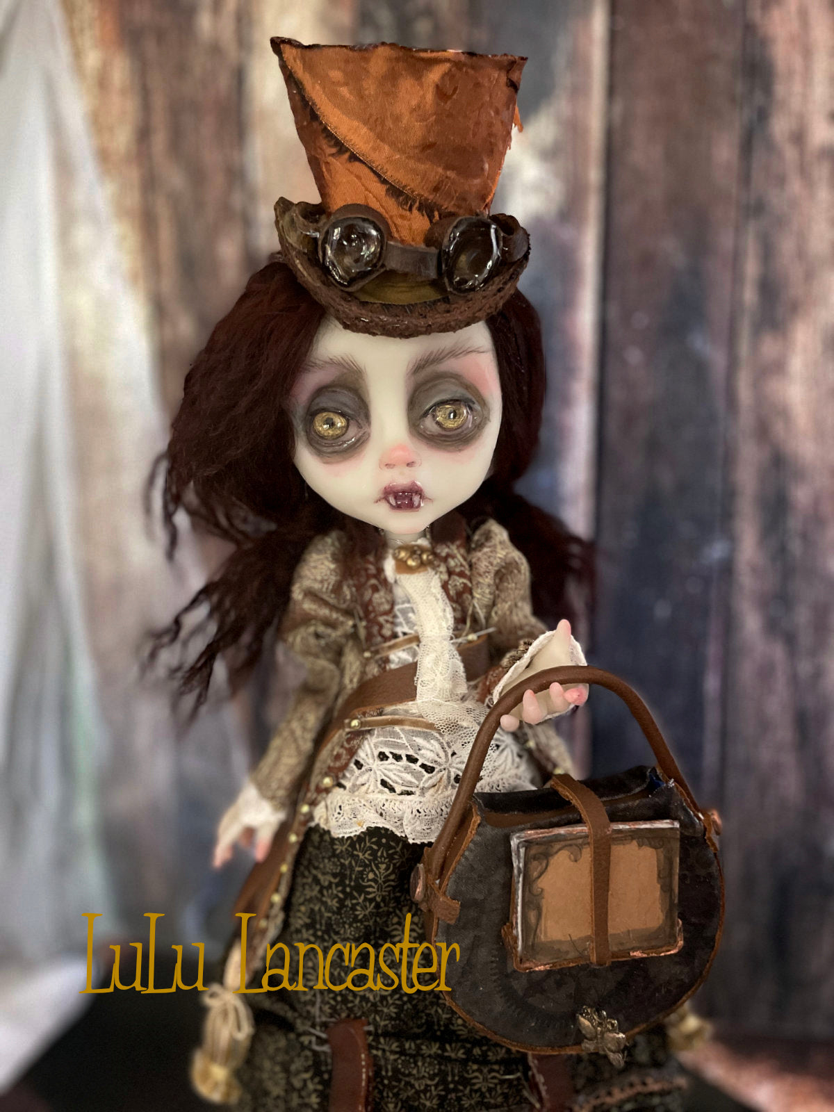 Cheyanne Constant the Steampunk Vampire Original LuLu Lancaster Art Doll