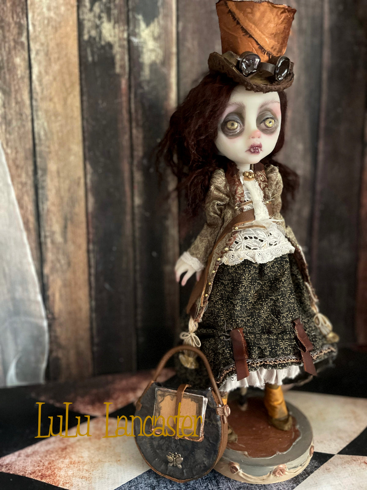 Cheyanne Constant the Steampunk Vampire Original LuLu Lancaster Art Doll