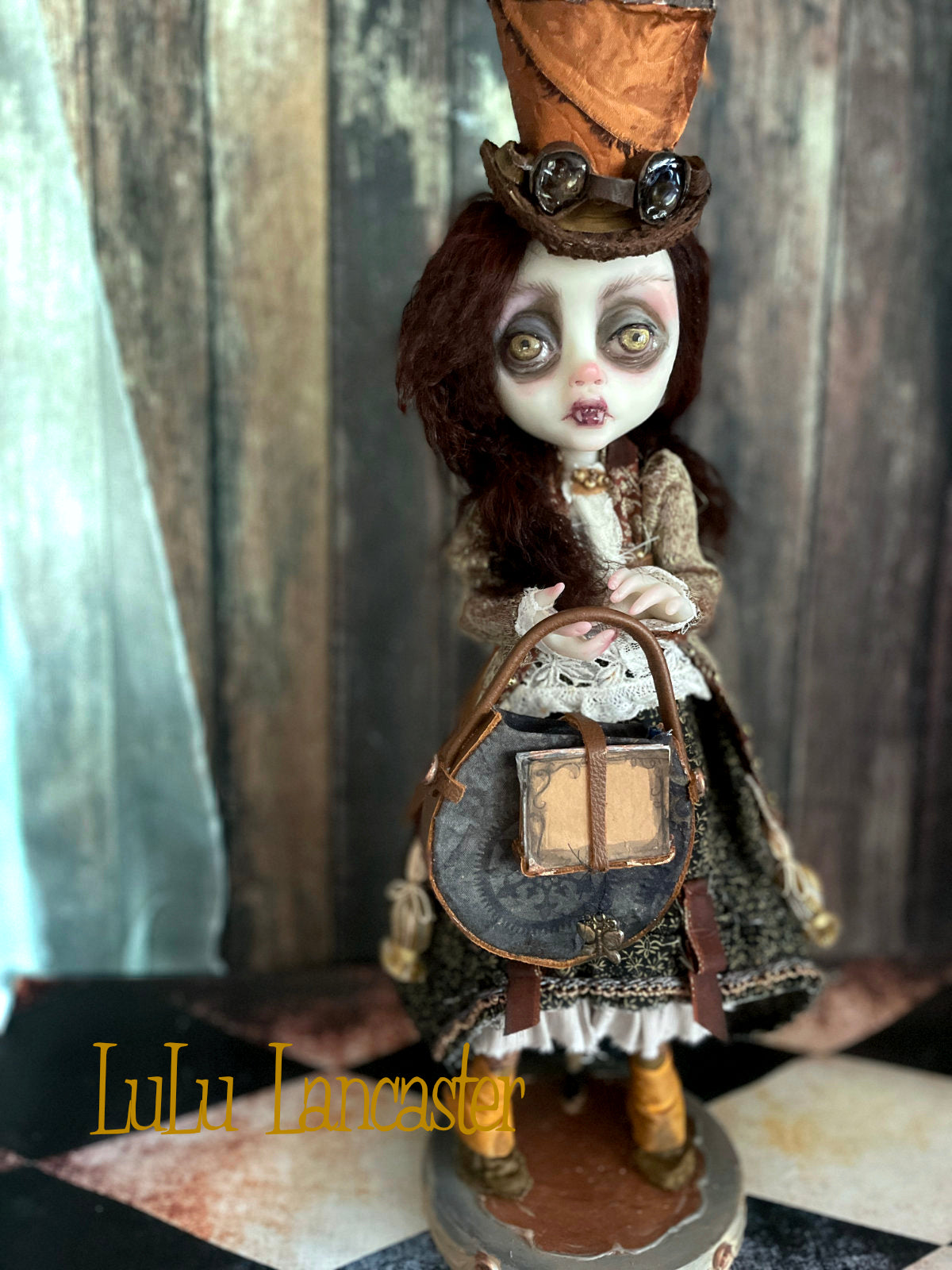Cheyanne Constant the Steampunk Vampire Original LuLu Lancaster Art Doll