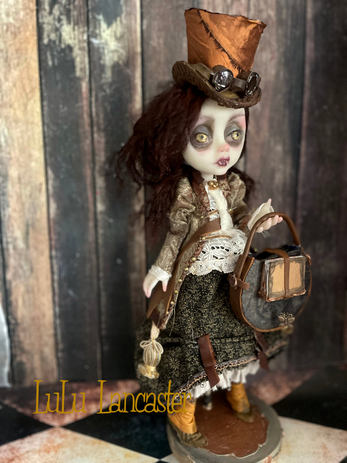Cheyanne Constant the Steampunk Vampire Original LuLu Lancaster Art Doll