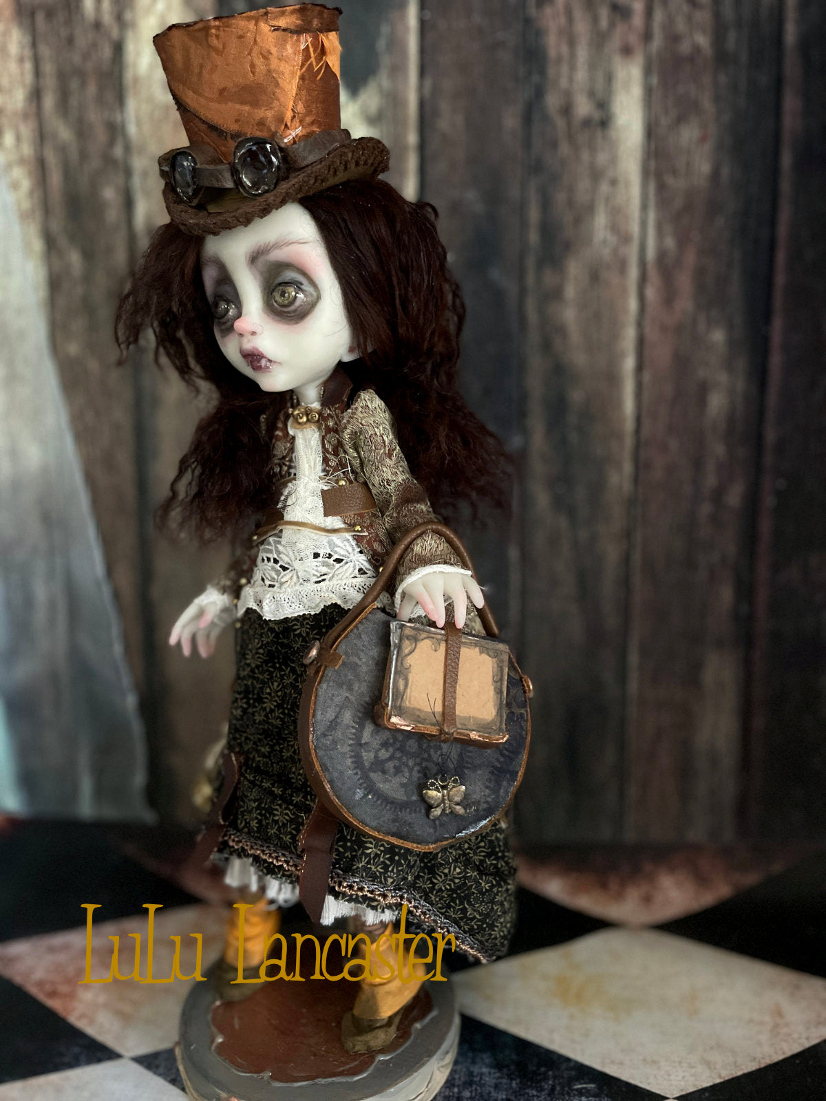 Cheyanne Constant the Steampunk Vampire Original LuLu Lancaster Art Doll