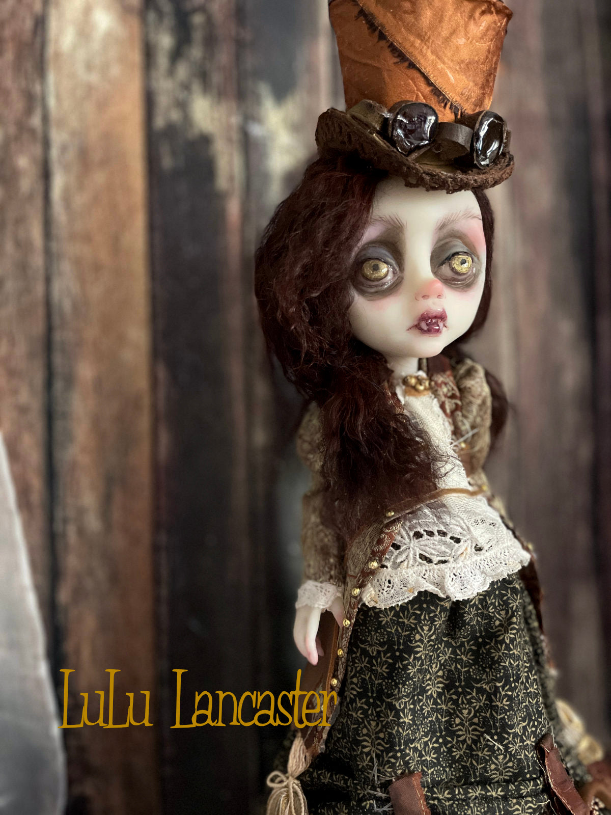 Cheyanne Constant the Steampunk Vampire Original LuLu Lancaster Art Doll