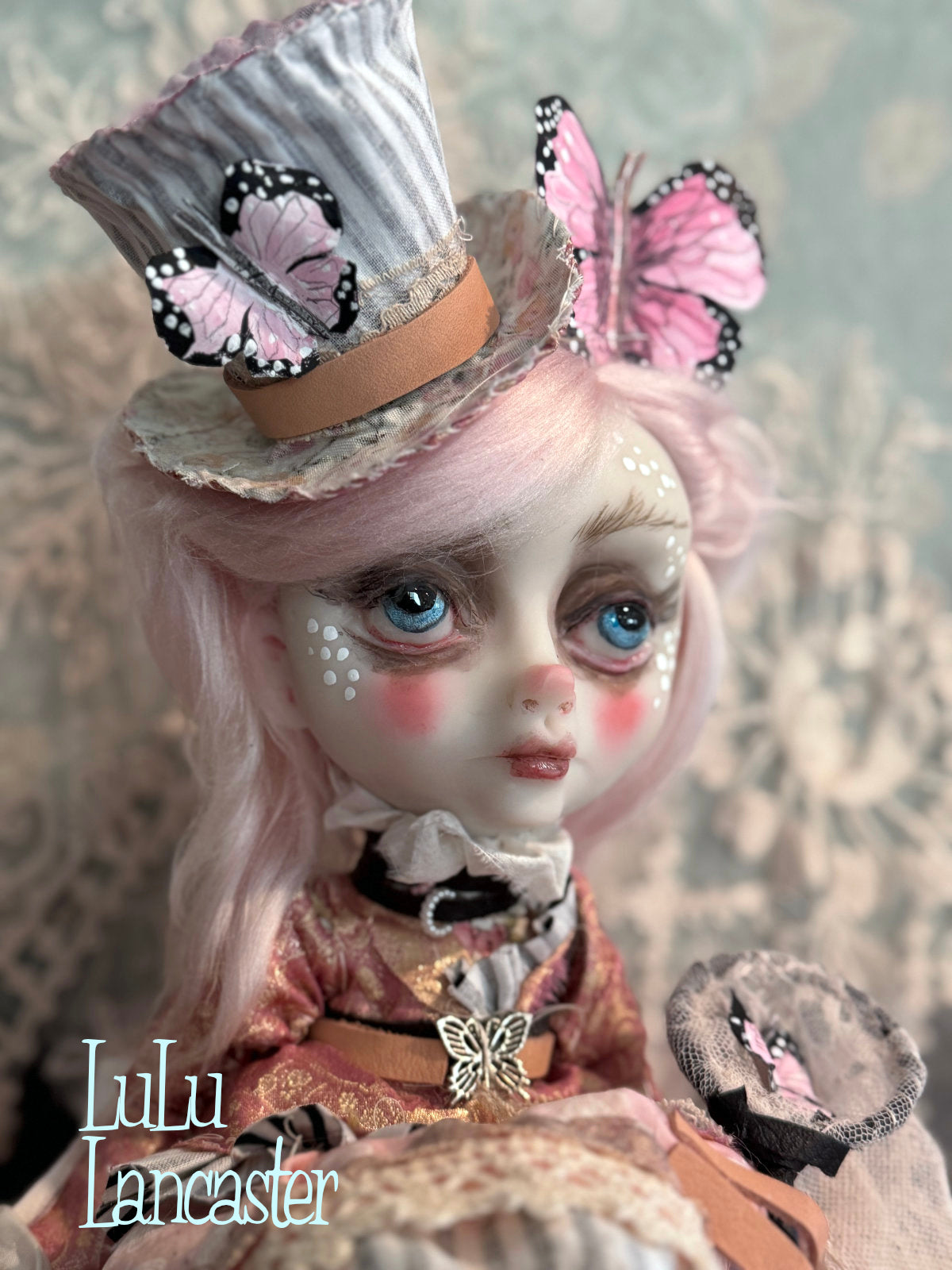 Coralynn  the Butterfly catcher Original LuLu Lancaster Art Doll