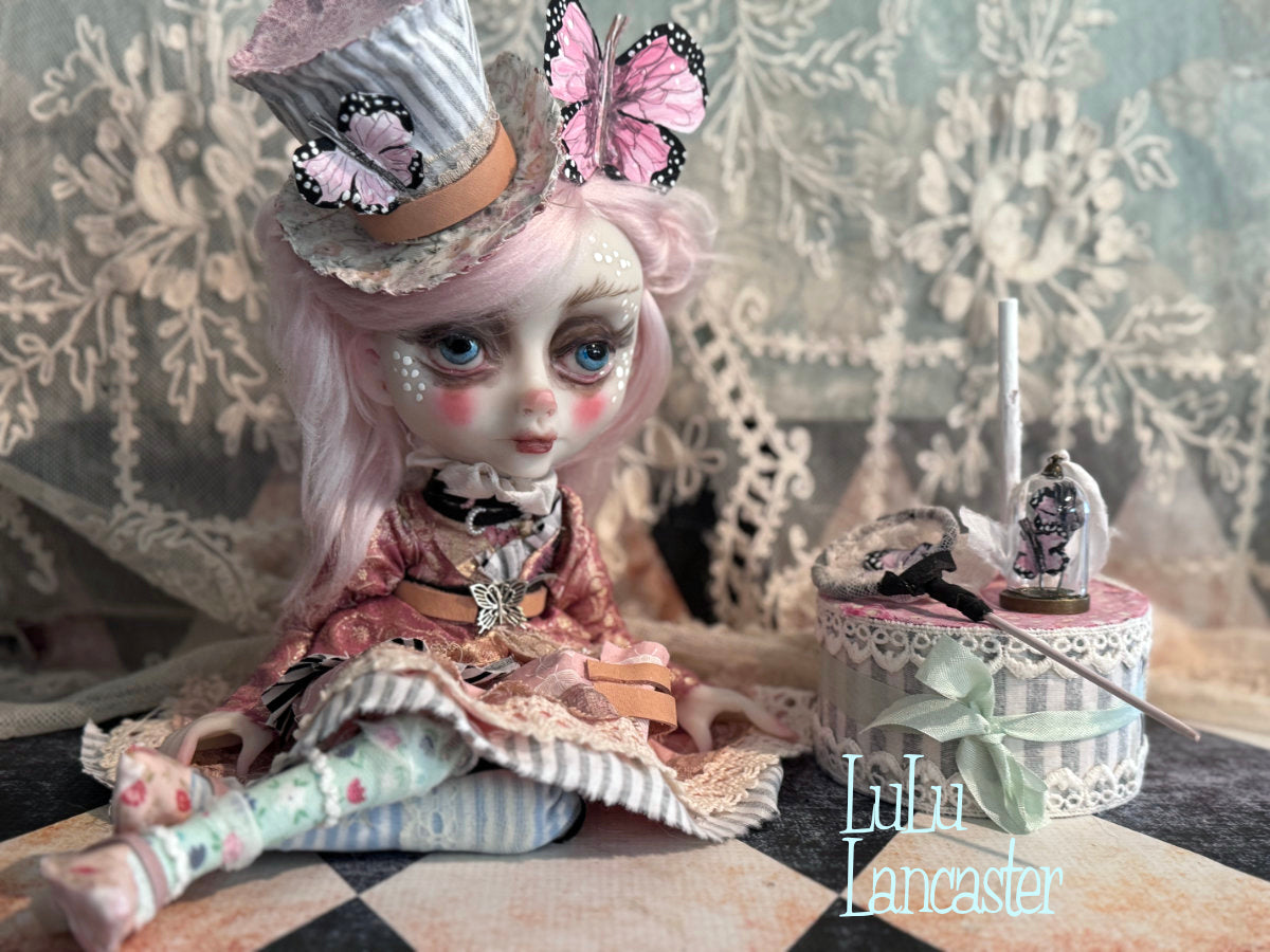 Coralynn  the Butterfly catcher Original LuLu Lancaster Art Doll
