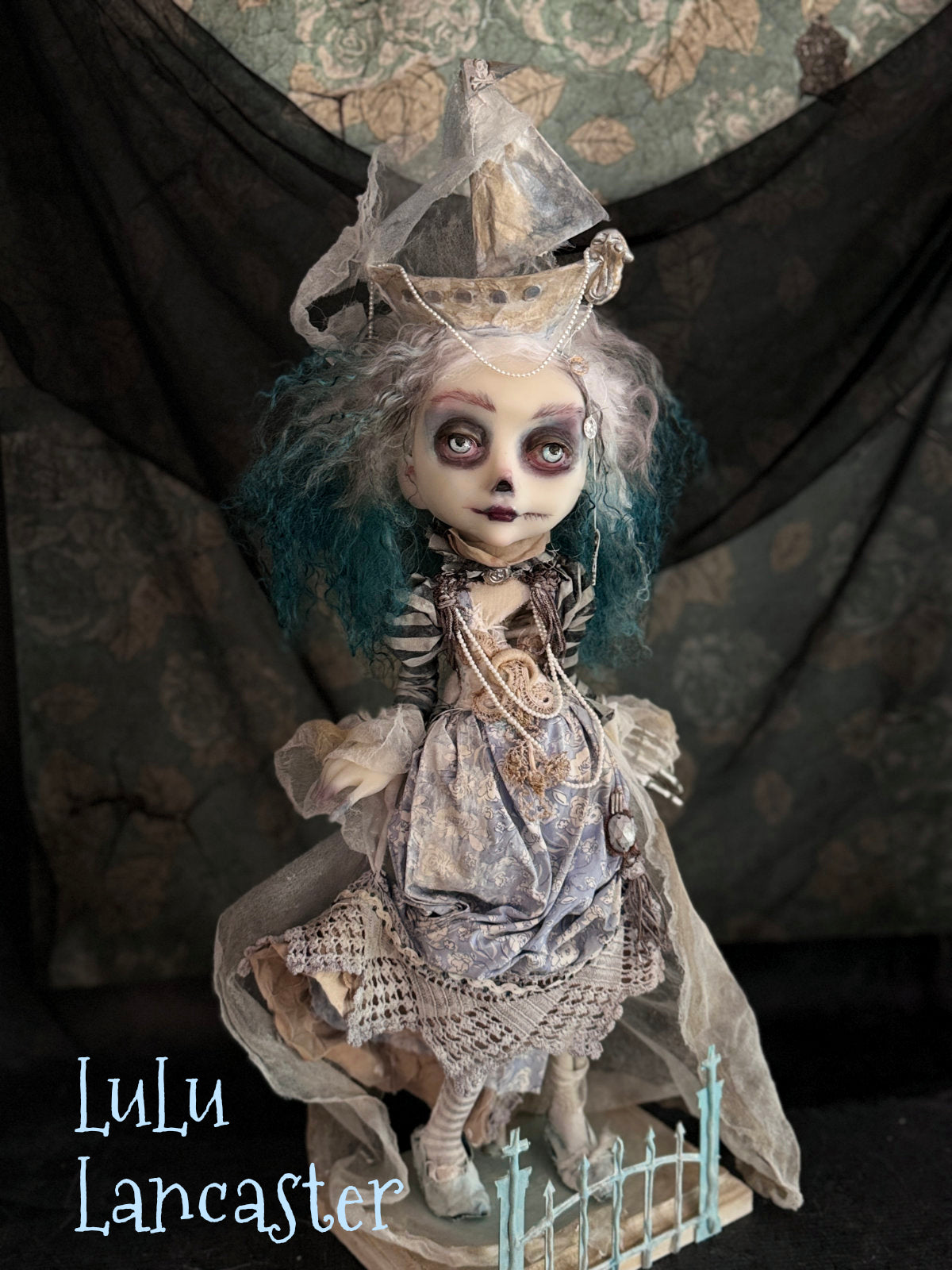 The Corpse Ghost of Windy Whispers Cove Halloween Original LuLu Lancaster Art Dolls