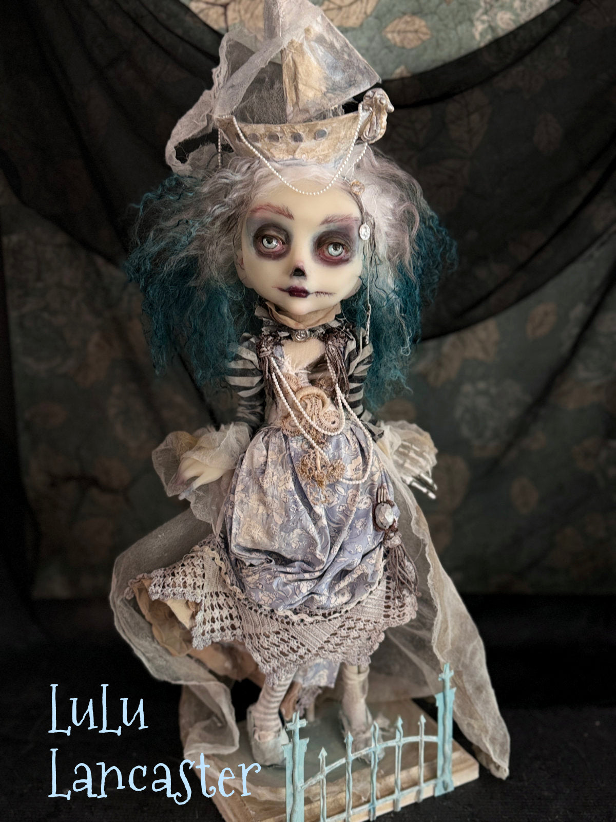 The Corpse Ghost of Windy Whispers Cove Halloween Original LuLu Lancaster Art Dolls