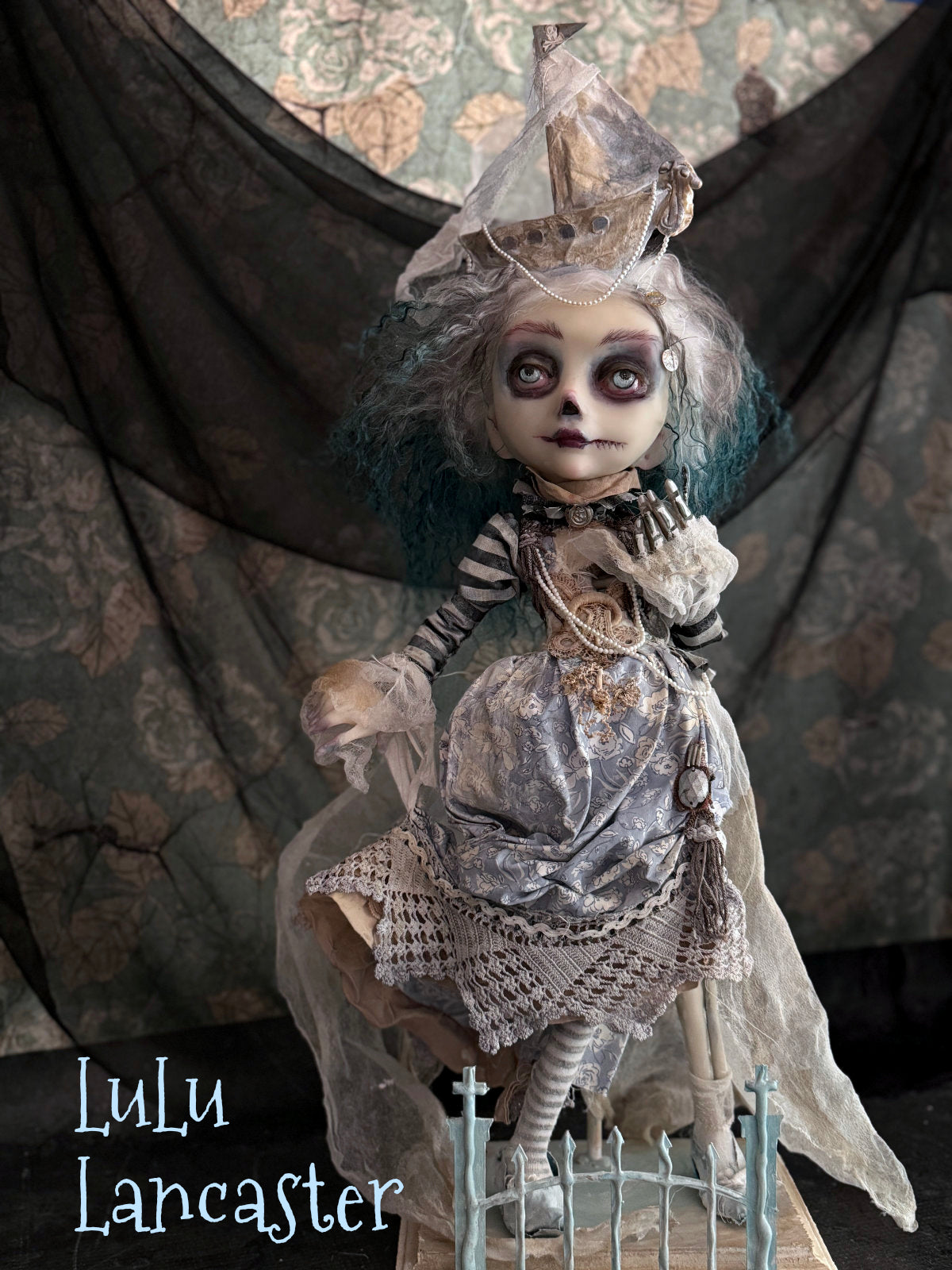The Corpse Ghost of Windy Whispers Cove Halloween Original LuLu Lancaster Art Dolls