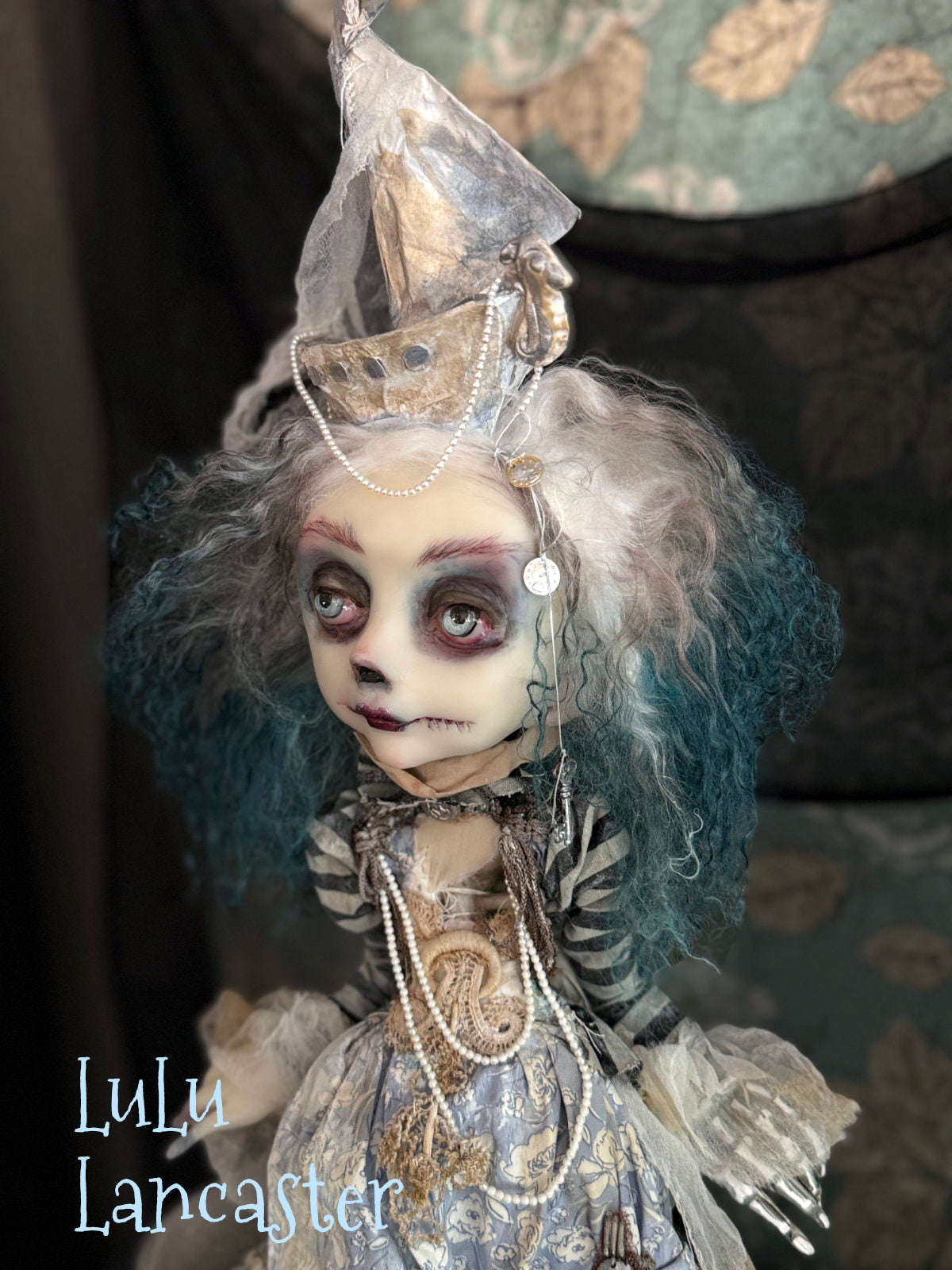 The Corpse Ghost of Windy Whispers Cove Halloween Original LuLu Lancaster Art Dolls