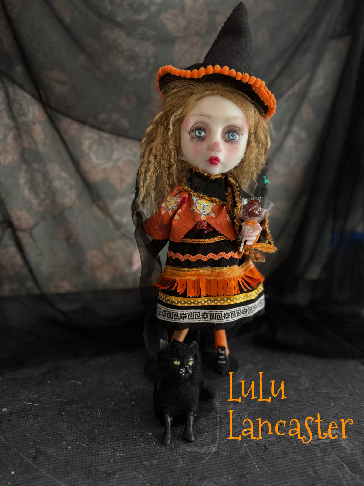 Dani and Binx Original LuLu Lancaster Art Doll