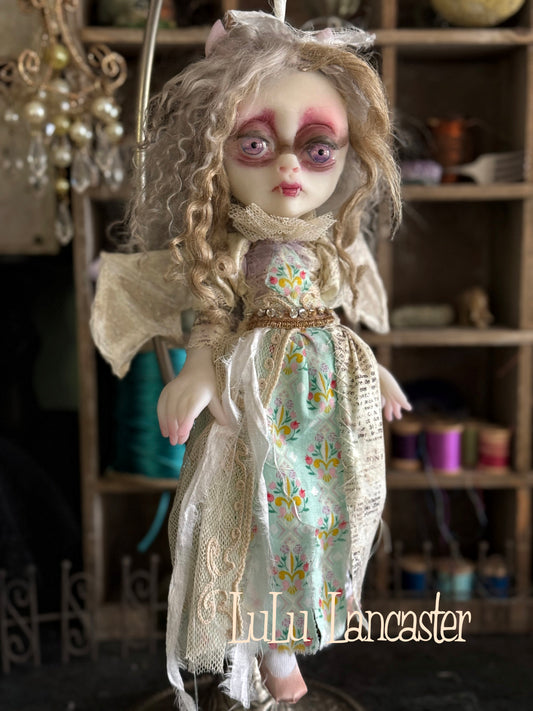 Dragana Vampire Bat hanging Original LuLu Lancaster Art Doll
