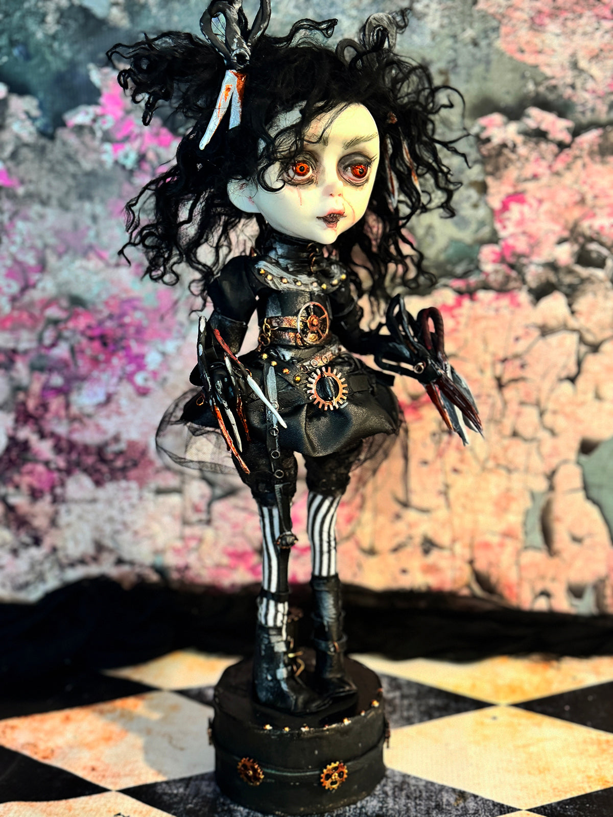 Edie Scissorhands ~ Original Lulu Lancaster Art Doll