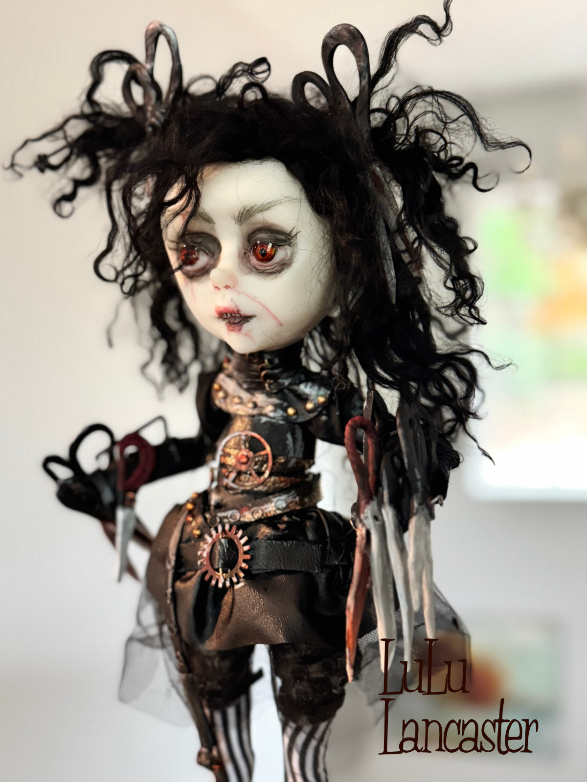 Edie Scissorhands ~ Original Lulu Lancaster Art Doll
