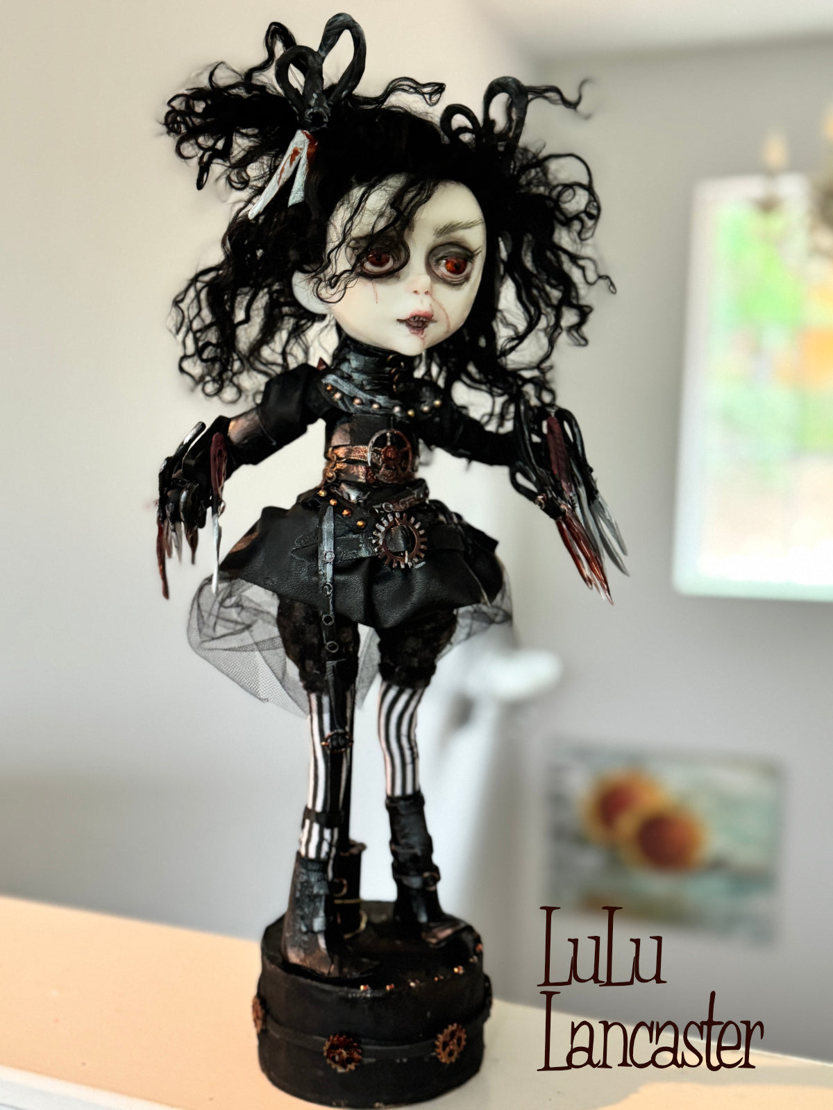Edie Scissorhands ~ Original Lulu Lancaster Art Doll
