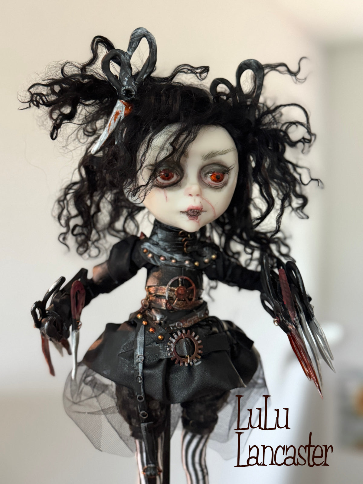 Edie Scissorhands ~ Original Lulu Lancaster Art Doll