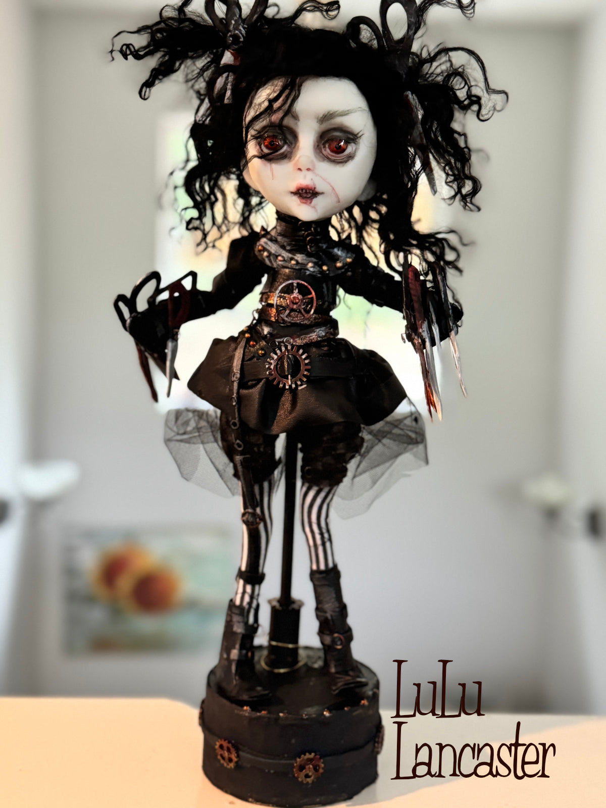 Edie Scissorhands ~ Original Lulu Lancaster Art Doll