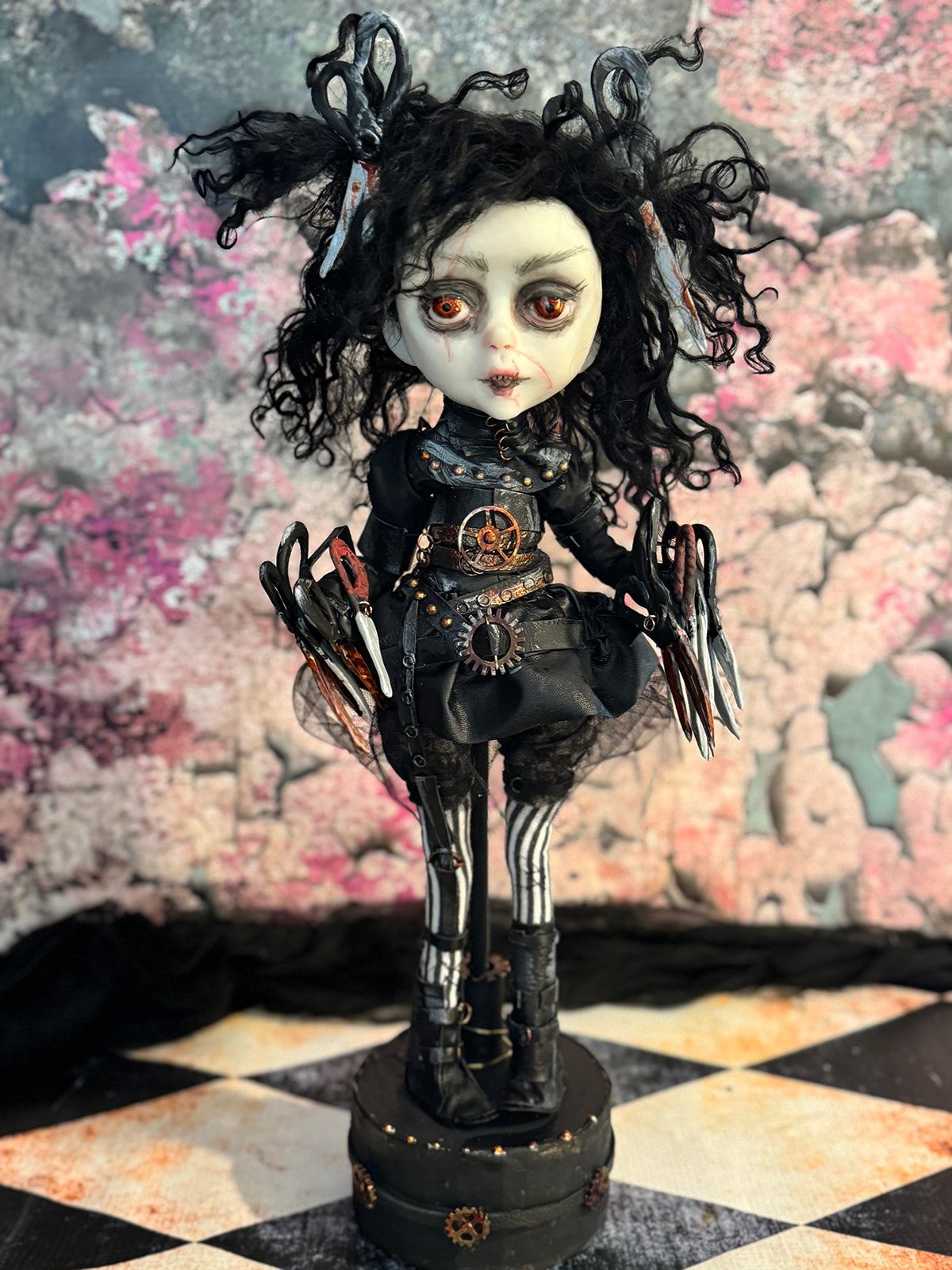 Edie Scissorhands ~ Original Lulu Lancaster Art Doll