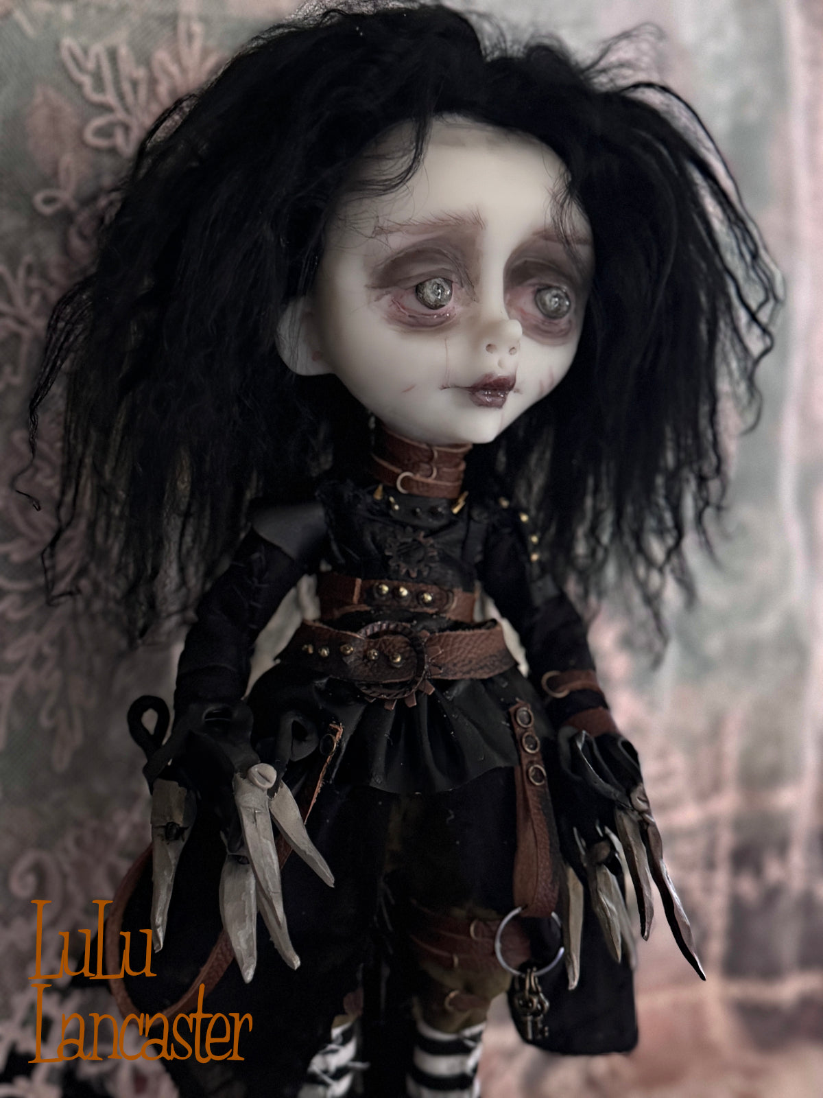 Edwina Scissorhands Steampunk Original LuLu Lancaster Art Doll