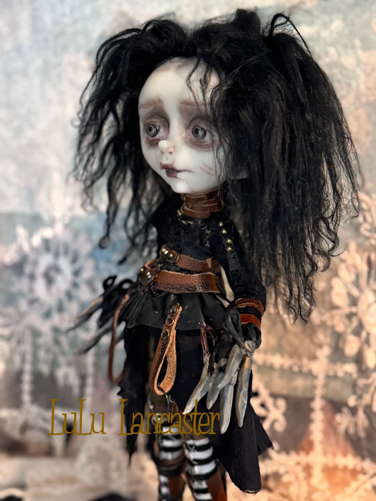 Edwina Scissorhands Steampunk Original LuLu Lancaster Art Doll