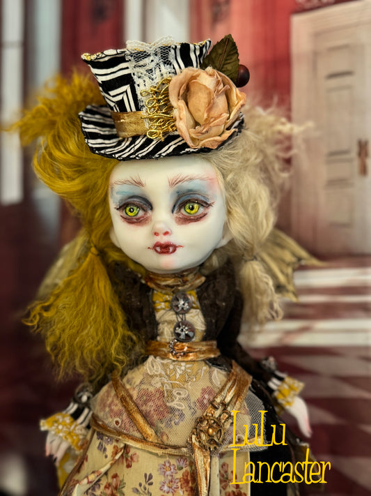 Elowen Gearheart Steampunk Vampire~ Original Lulu Lancaster Art Doll