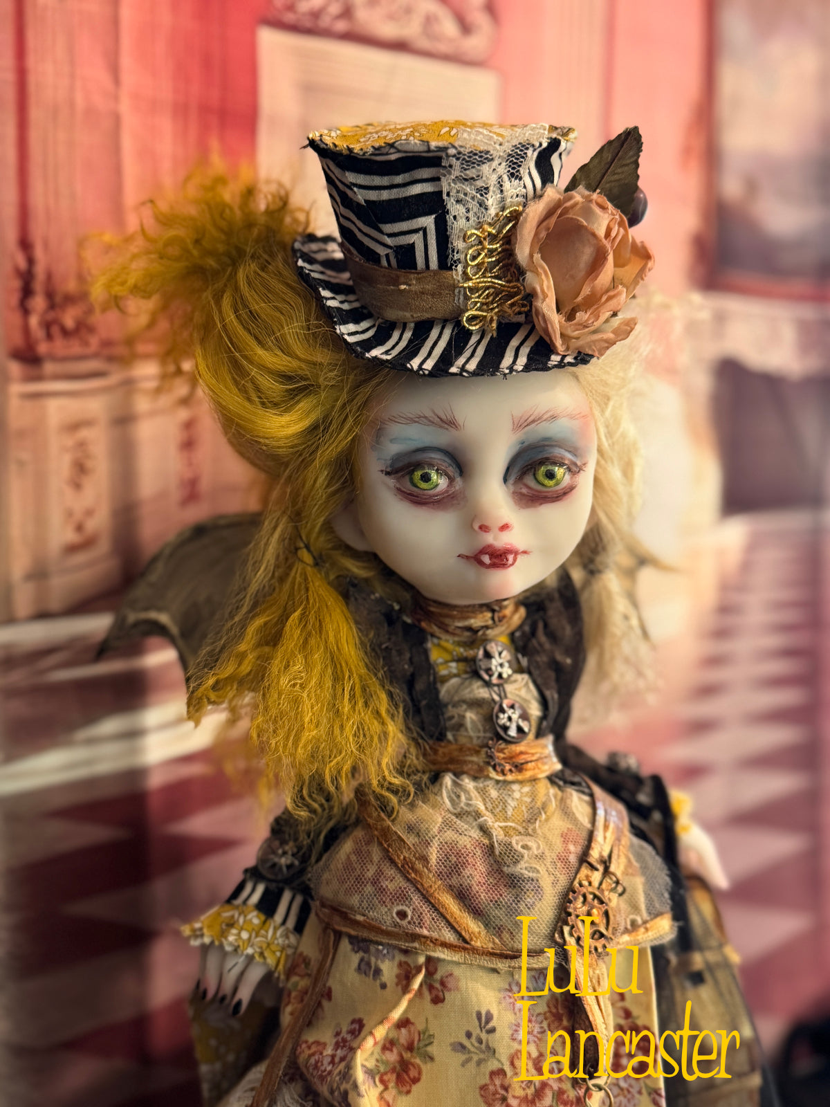 Elowen Gearheart Steampunk Vampire~ Original Lulu Lancaster Art Doll