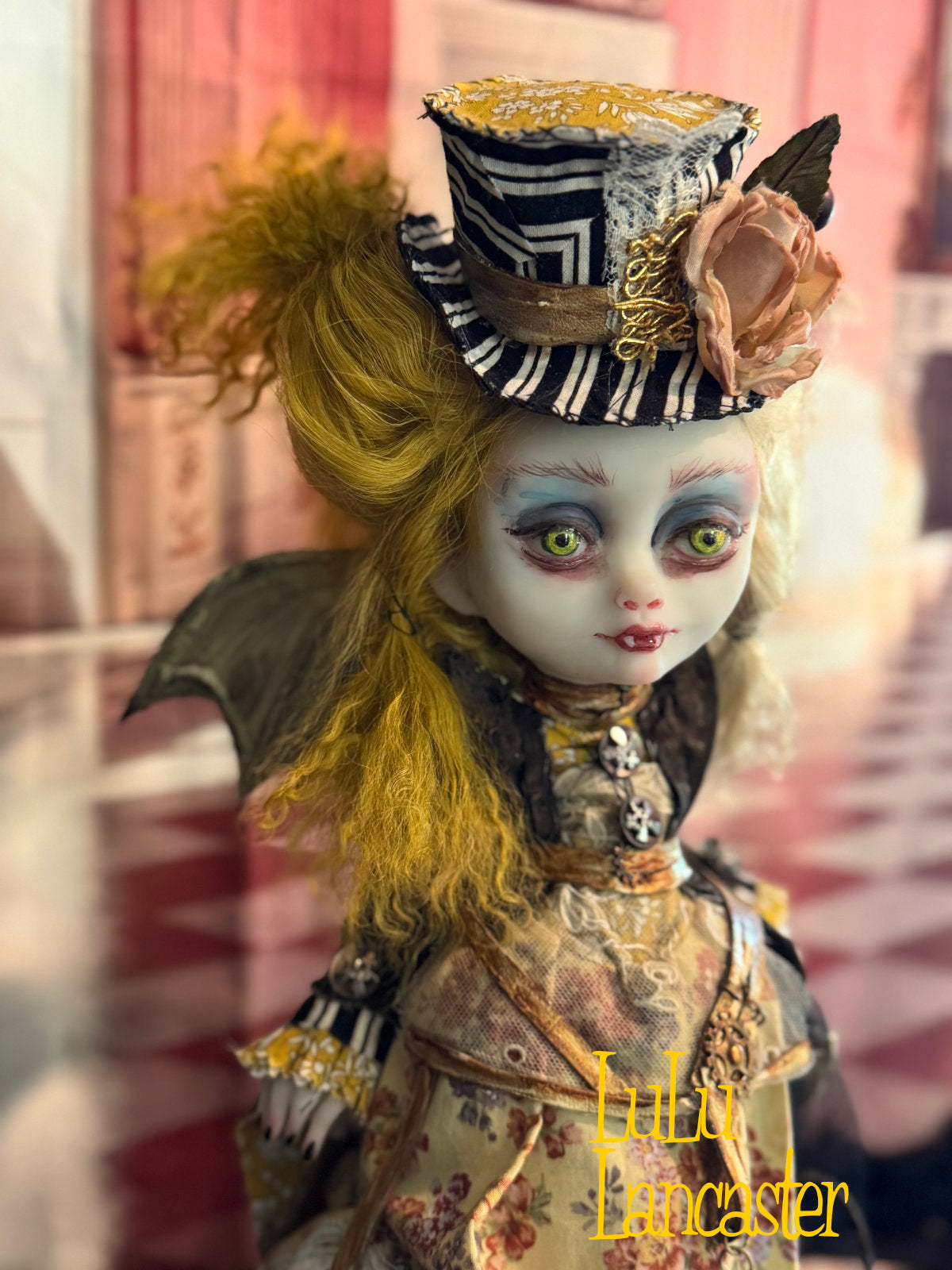 Elowen Gearheart Steampunk Vampire~ Original Lulu Lancaster Art Doll