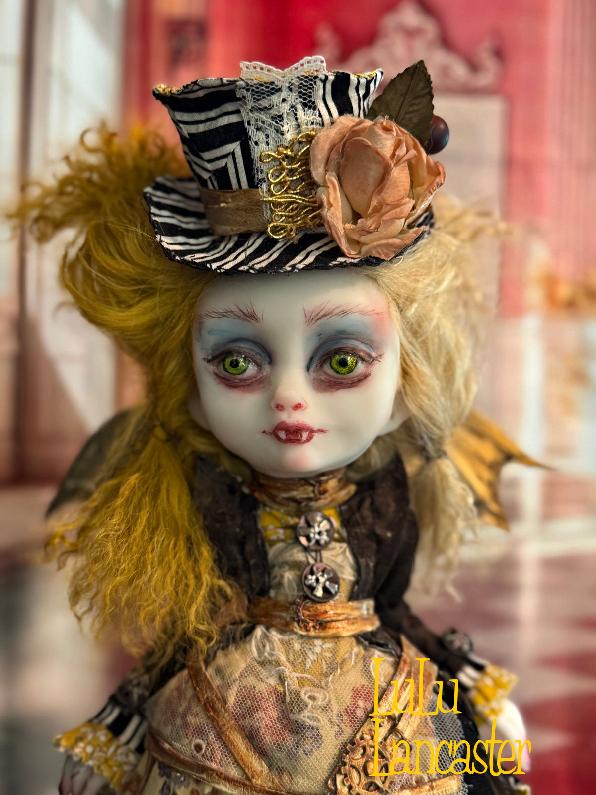 Elowen Gearheart Steampunk Vampire~ Original Lulu Lancaster Art Doll
